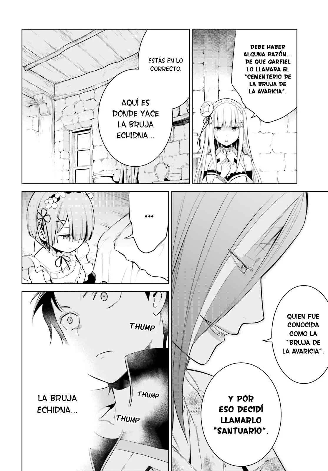 Re:Zero kara Hajimeru Isekai Seikatsu: Dai 4-shou—Seiiki to Gouyoku no Majo Capítulo 4: La tan esperada reunión - Page 34