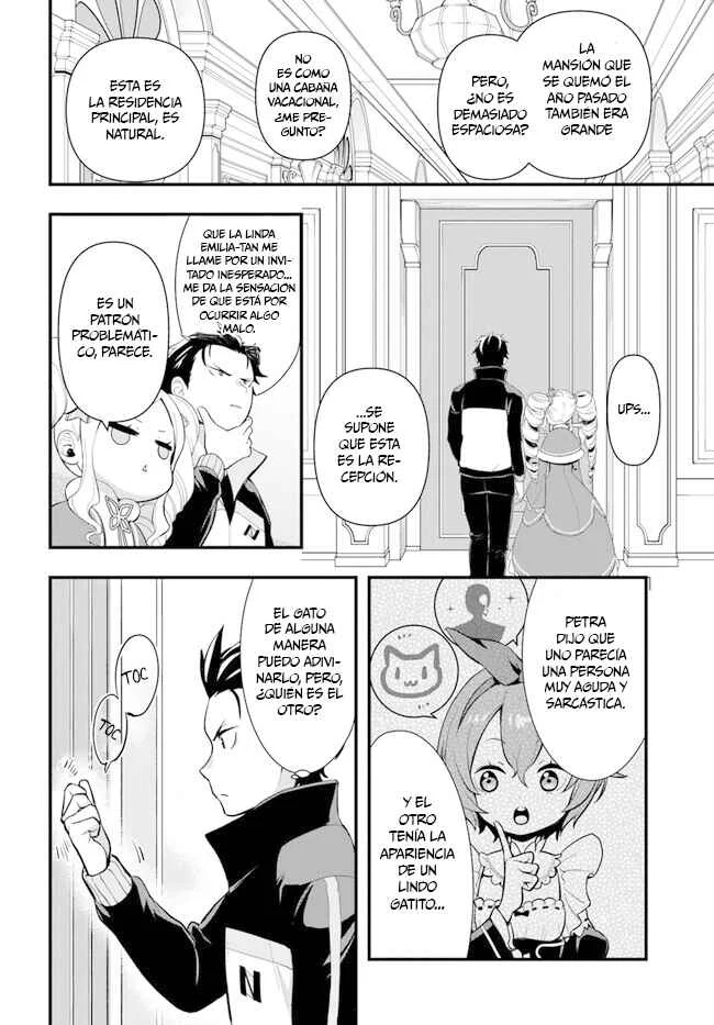 Re:Zero kara Hajimeru Isekai Seikatsu: Dai 5-shou—Mizu no Miyako to Eiyuu no Uta Capítulo 1.1: Hacía la Ciudad de las Compuertas, Priestella. - Page 6
