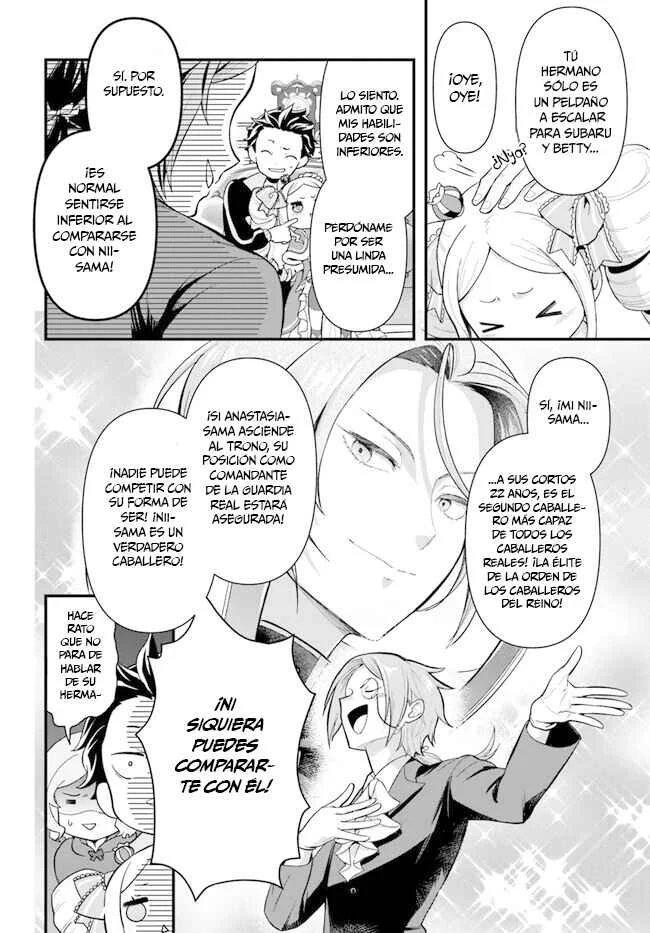 Re:Zero kara Hajimeru Isekai Seikatsu: Dai 5-shou—Mizu no Miyako to Eiyuu no Uta Capítulo 1.1: Hacía la Ciudad de las Compuertas, Priestella. - Page 14