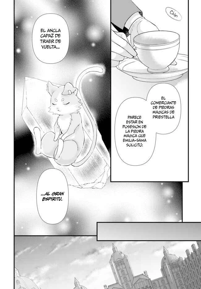 Re:Zero kara Hajimeru Isekai Seikatsu: Dai 5-shou—Mizu no Miyako to Eiyuu no Uta Capítulo 1.1: Hacía la Ciudad de las Compuertas, Priestella. - Page 18