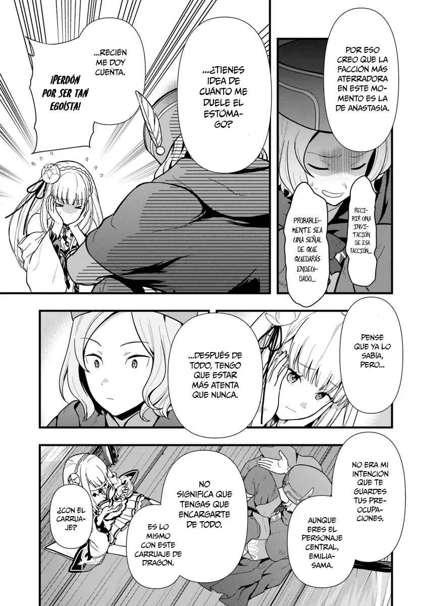 Re:Zero kara Hajimeru Isekai Seikatsu: Dai 5-shou—Mizu no Miyako to Eiyuu no Uta Capítulo 1.3: Hacía la Ciudad de las Compuertas, Priestella - 3ra Parte - Page 7