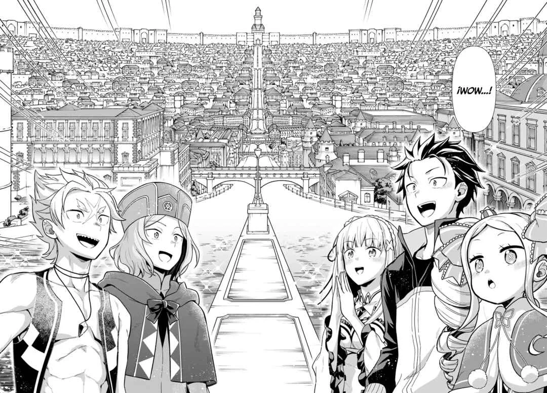 Re:Zero kara Hajimeru Isekai Seikatsu: Dai 5-shou—Mizu no Miyako to Eiyuu no Uta Capítulo 1.3: Hacía la Ciudad de las Compuertas, Priestella - 3ra Parte - Page 12