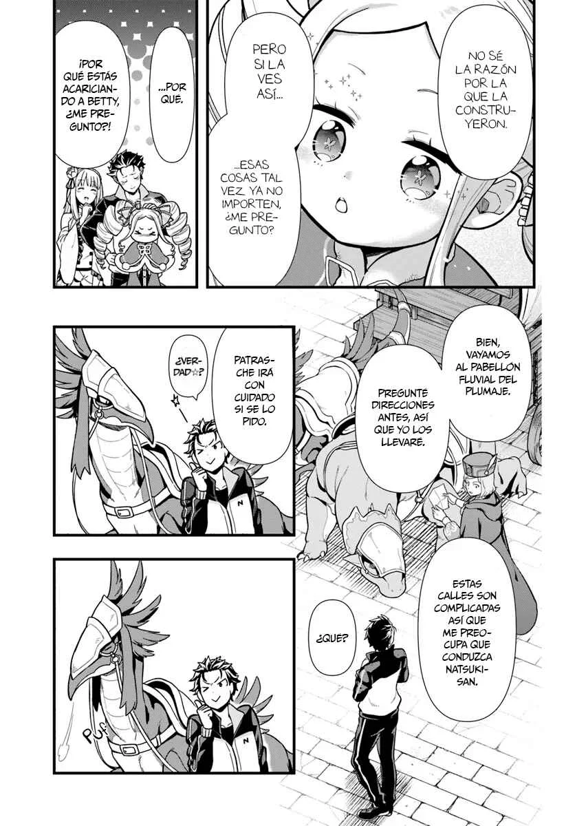 Re:Zero kara Hajimeru Isekai Seikatsu: Dai 5-shou—Mizu no Miyako to Eiyuu no Uta Capítulo 1.3: Hacía la Ciudad de las Compuertas, Priestella - 3ra Parte - Page 14
