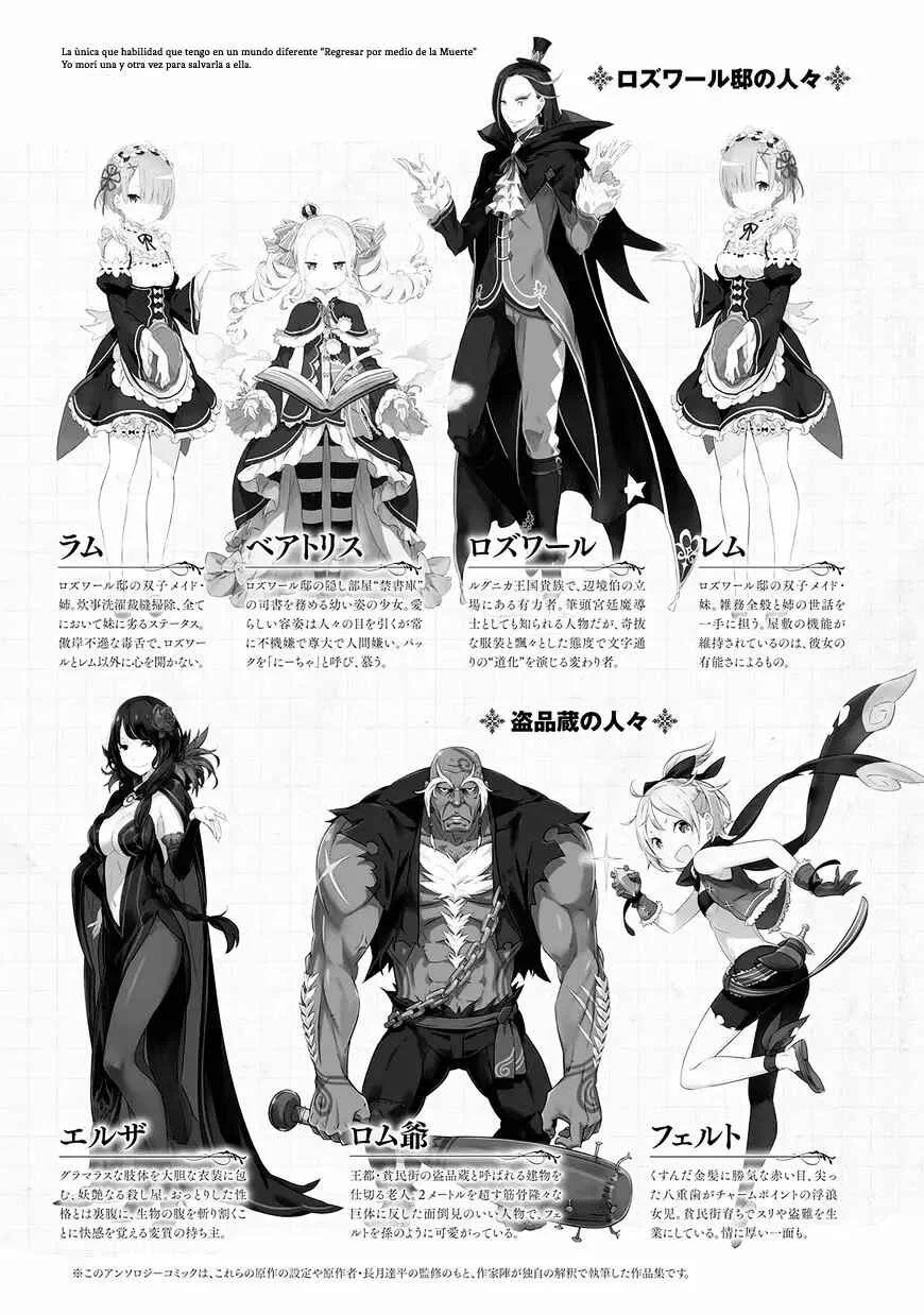 Re:Zero kara Hajimeru Isekai Seikatsu: Koushiki Anthology Comic Capítulo 1 - Page 9