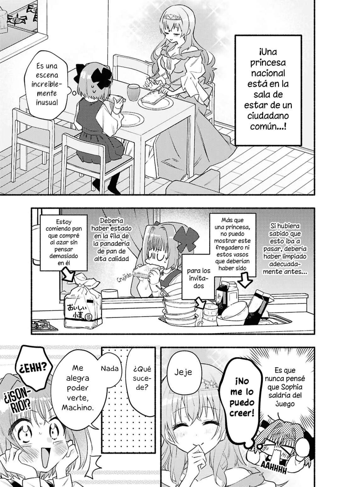 Real demo Shiawase ni Shitekudasai ne? Capítulo 2: ¡Una Princesa ha llegado a mi casa! - Page 5