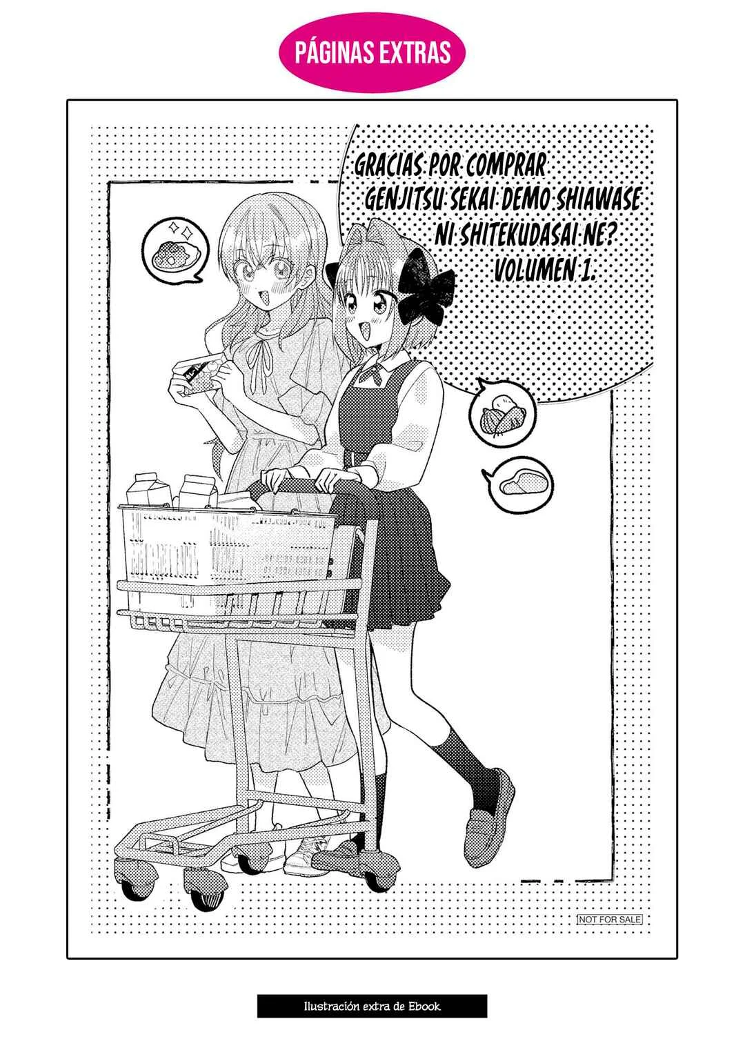 Real demo Shiawase ni Shitekudasai ne? Capítulo 5.5: Volumen 1: Extras - Page 9