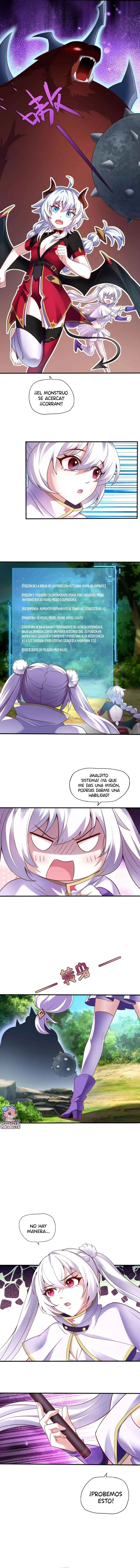 Reincarnated as a Disaster Witch, I Don't Want to Be Captured Capítulo 4: Zona restringida — Solo bestias - Page 3
