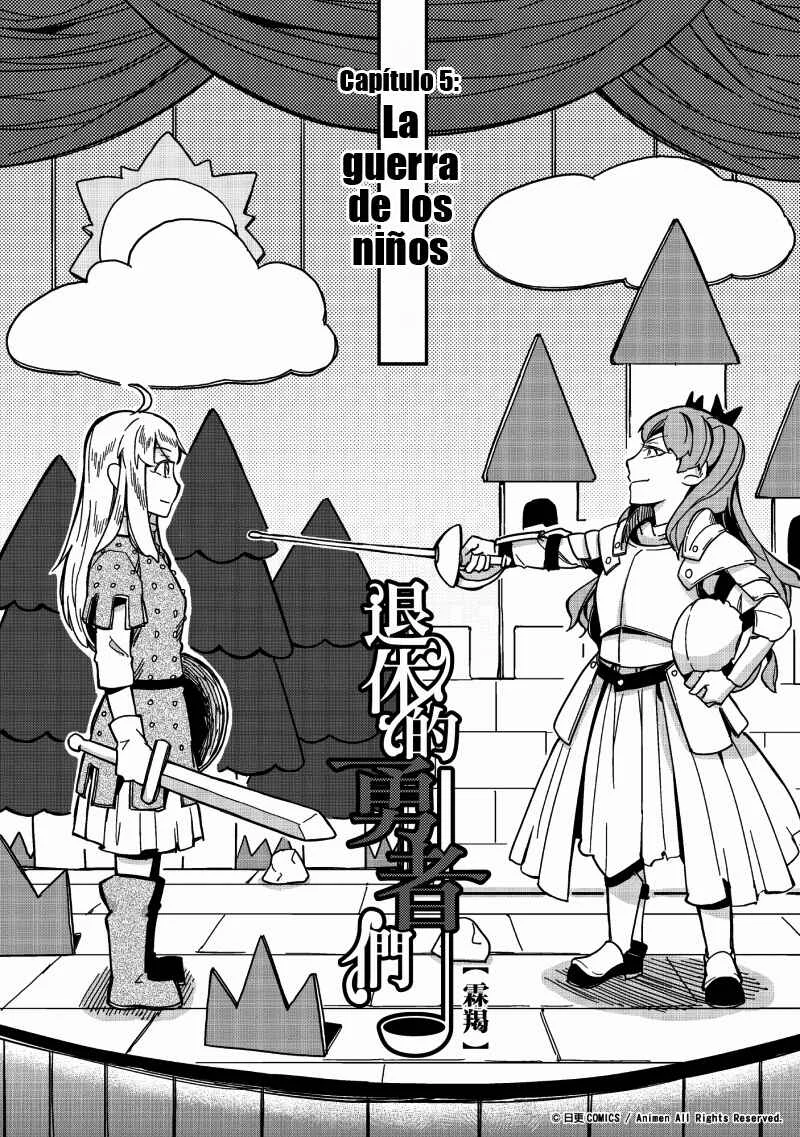 Retired Heroes Capítulo 5: La guerra de los niños - Page 6