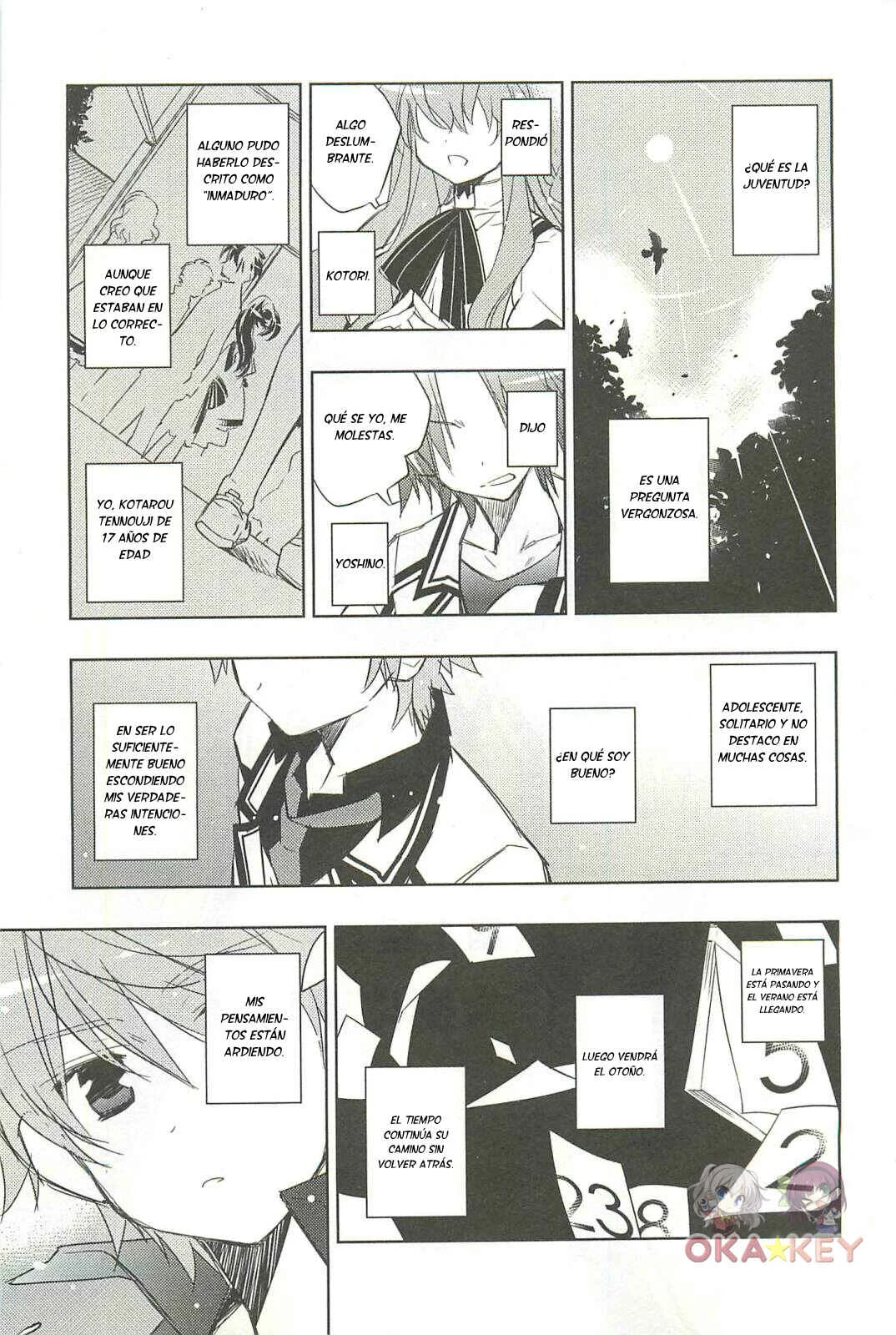 Rewrite: SIDE-B Capítulo 1: La chica acurrucada en el Gran Árbol - Page 1