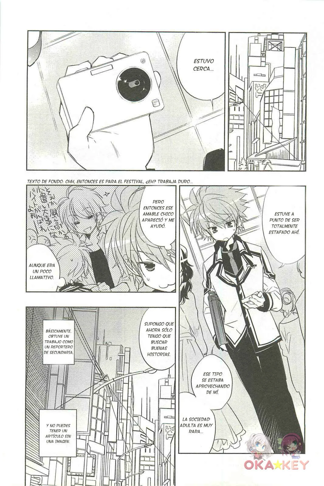 Rewrite: SIDE-B Capítulo 3: La puerta a una vida nada ordinaria - Page 1