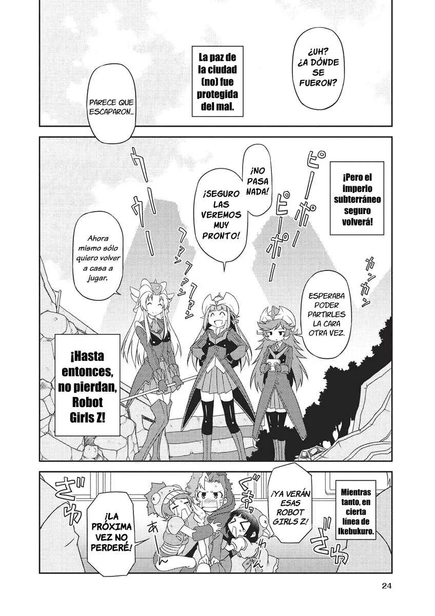 Robot Girls Z Capítulo 1: ¡Increíble! Robot Girls Z - Page 24
