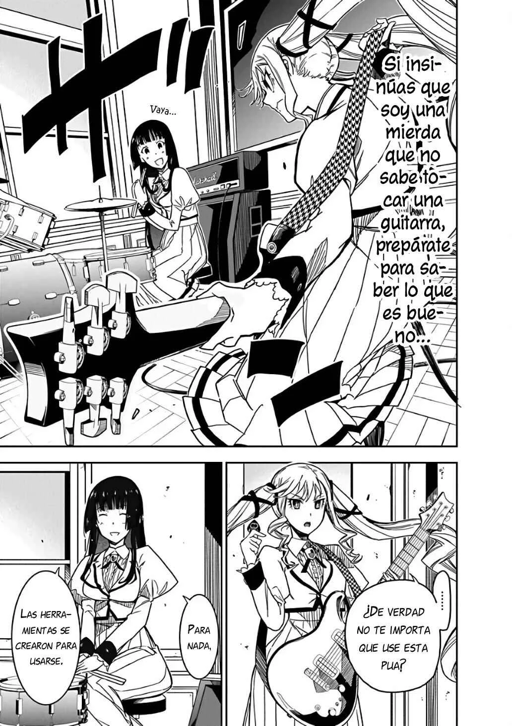 Rock wa Lady no Tashinami deshite Capítulo 1 - Page 36