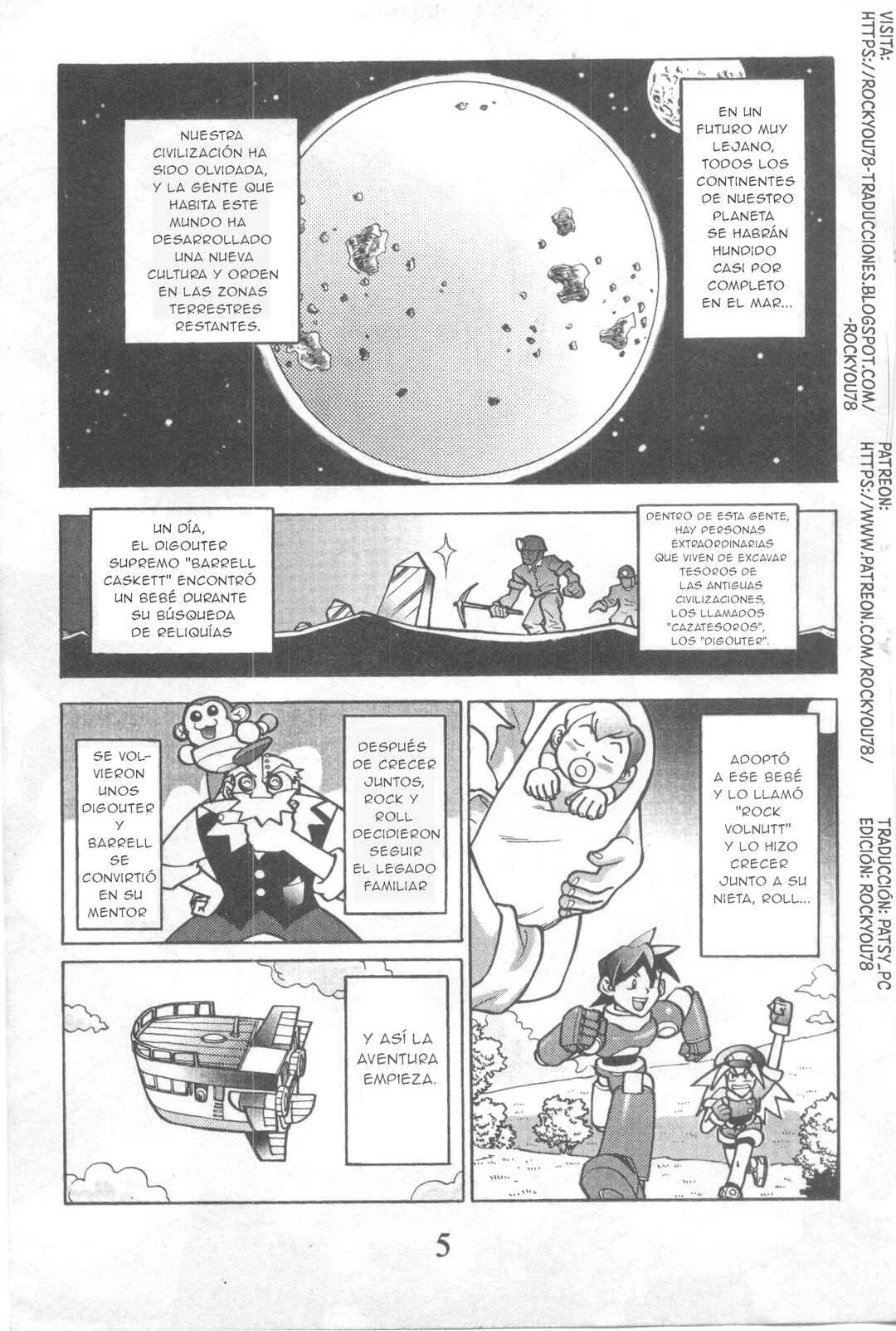 Rockman DASH Capítulo 1 - Page 5