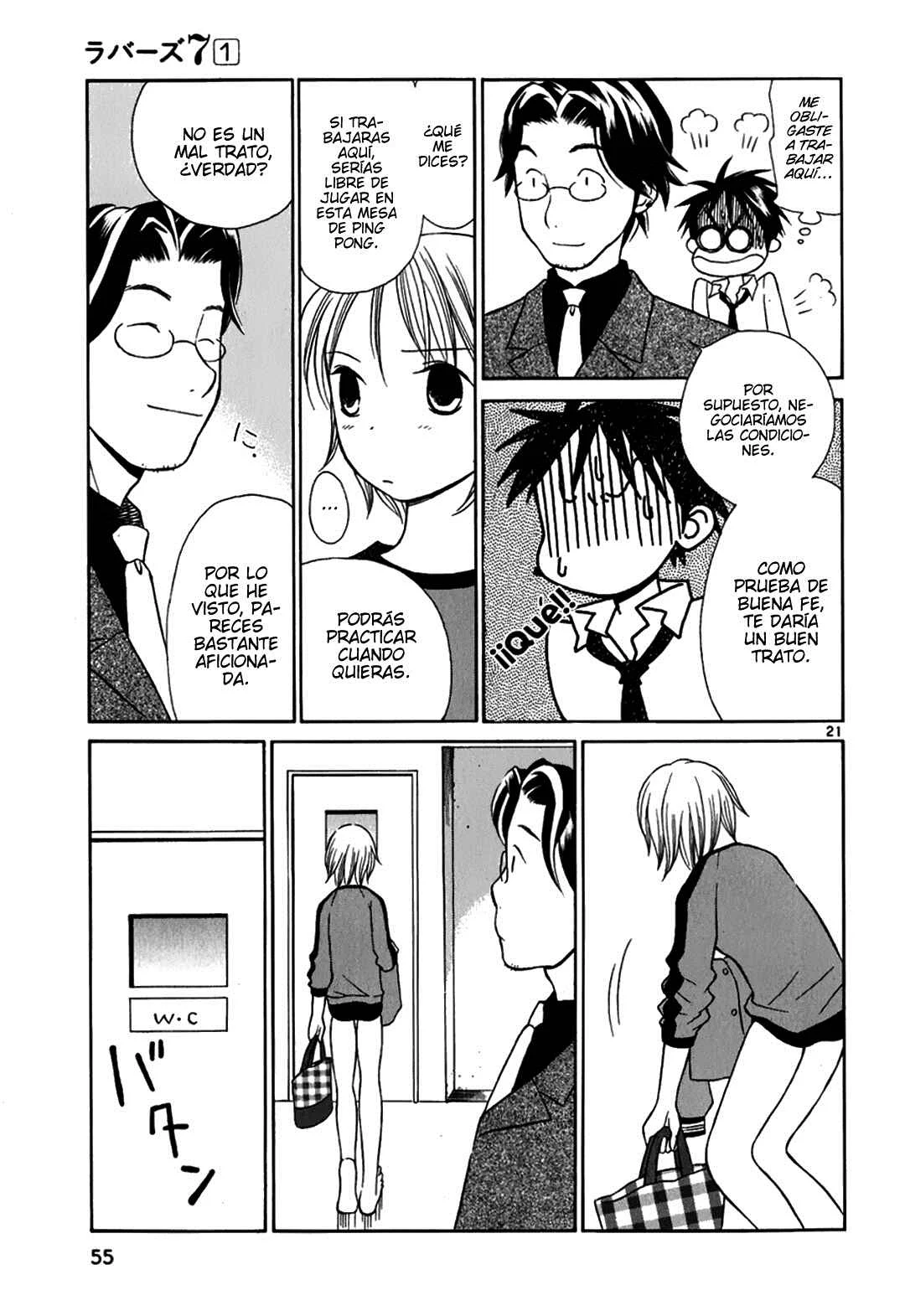 Rubbers 7 Capítulo 2: El momento en que el corazón empieza a moverse. - Page 22