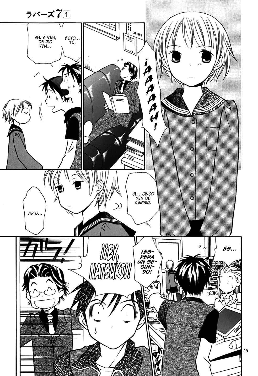 Rubbers 7 Capítulo 2: El momento en que el corazón empieza a moverse. - Page 30