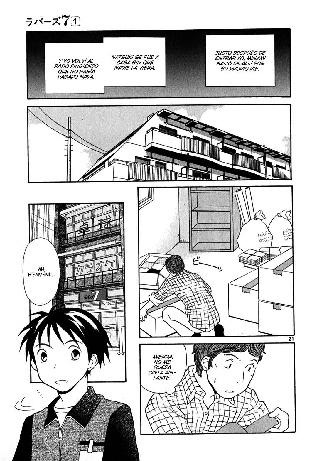 Rubbers 7 Capítulo 4: Un chico y una chica. - Page 22