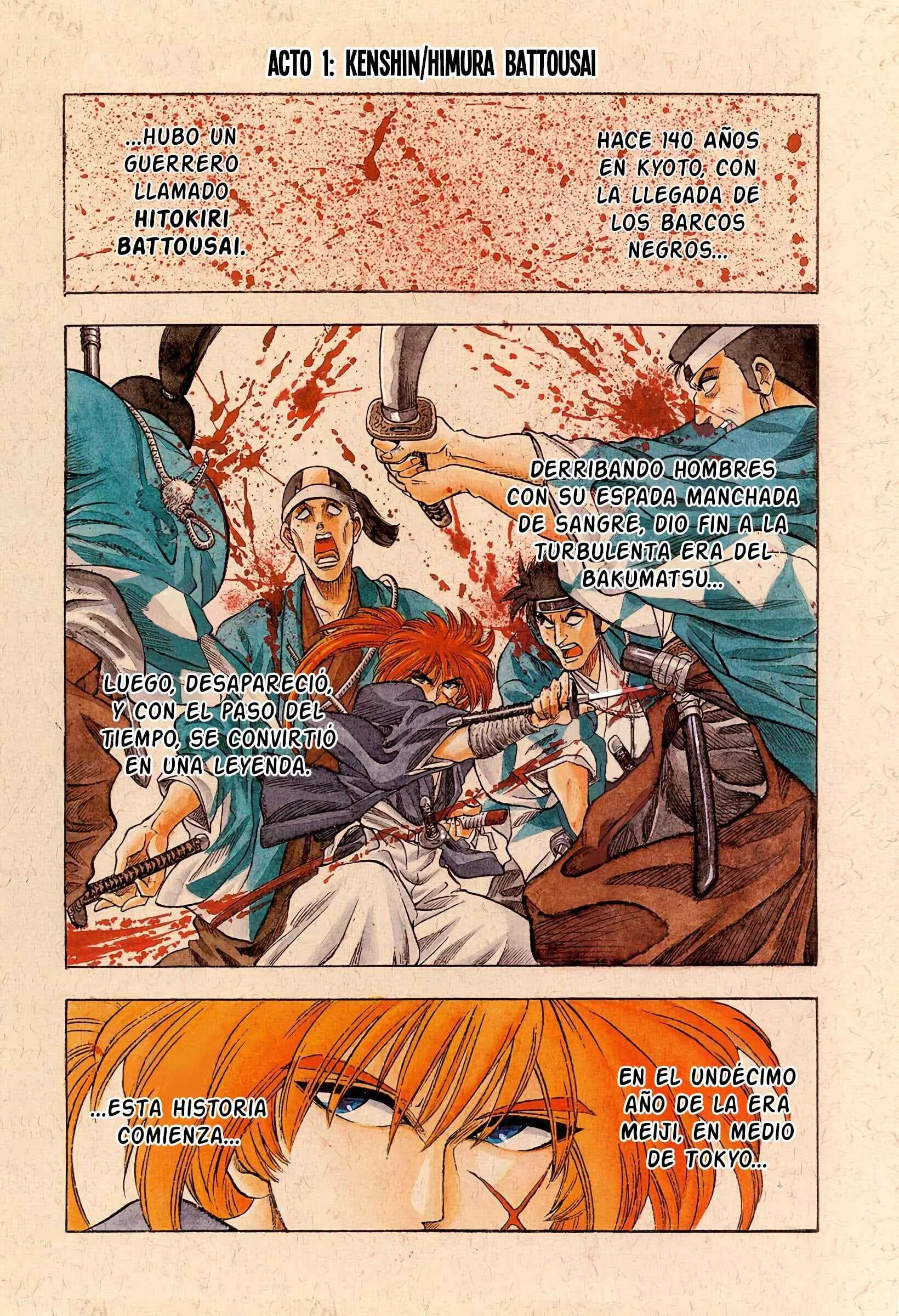 Rurouni Kenshin (Official Colored) Capítulo 1: Kenshin Himura Battousai - Page 5