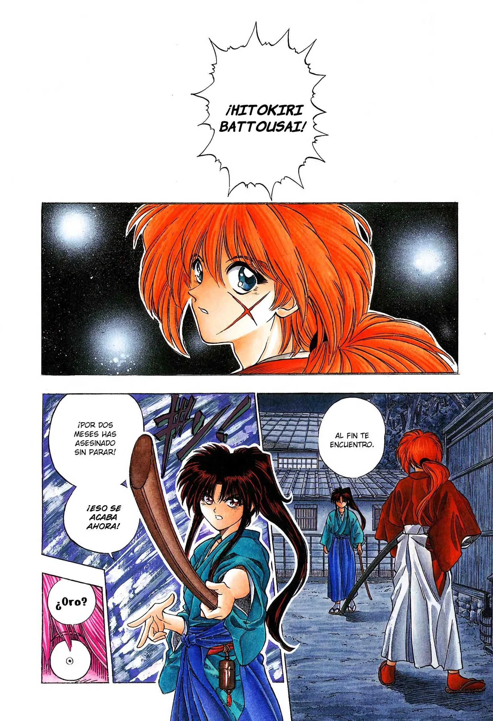 Rurouni Kenshin (Official Colored) Capítulo 1: Kenshin Himura Battousai - Page 8