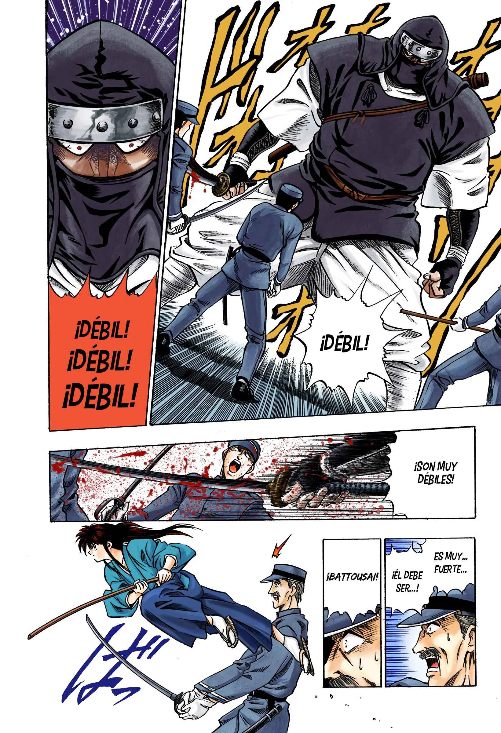Rurouni Kenshin (Official Colored) Capítulo 1: Kenshin Himura Battousai - Page 12