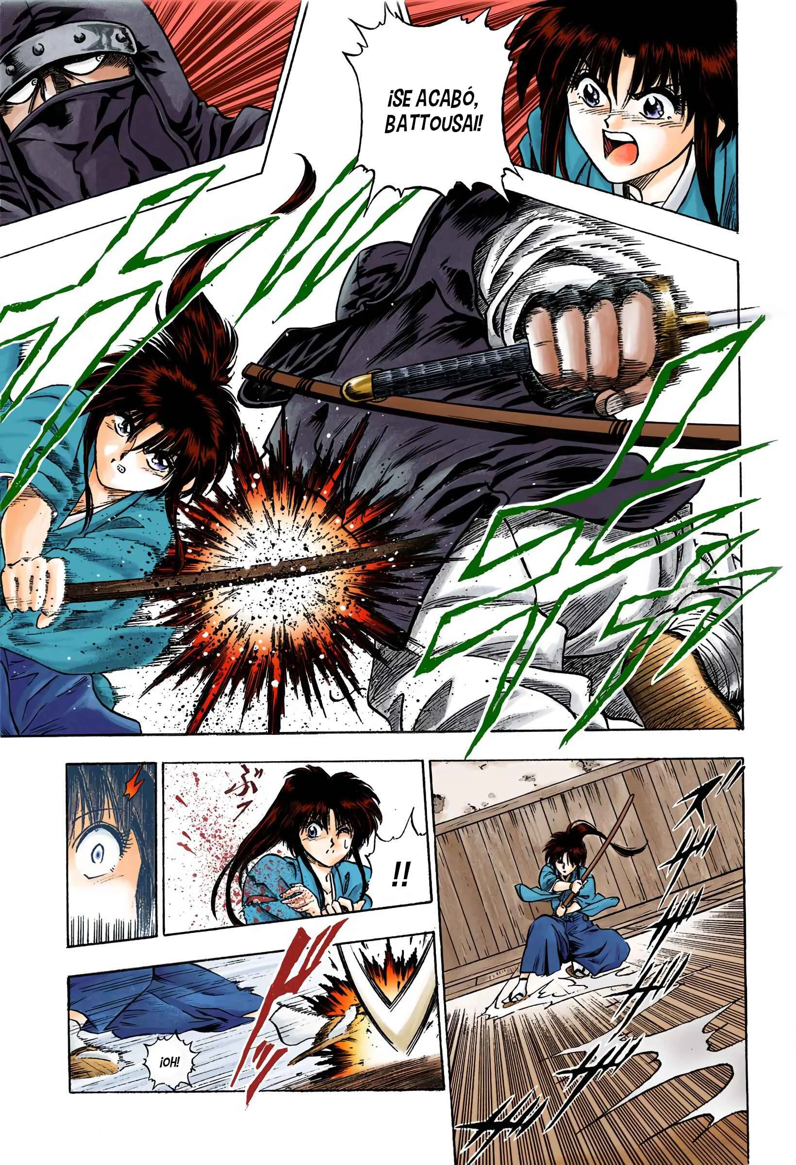 Rurouni Kenshin (Official Colored) Capítulo 1: Kenshin Himura Battousai - Page 13