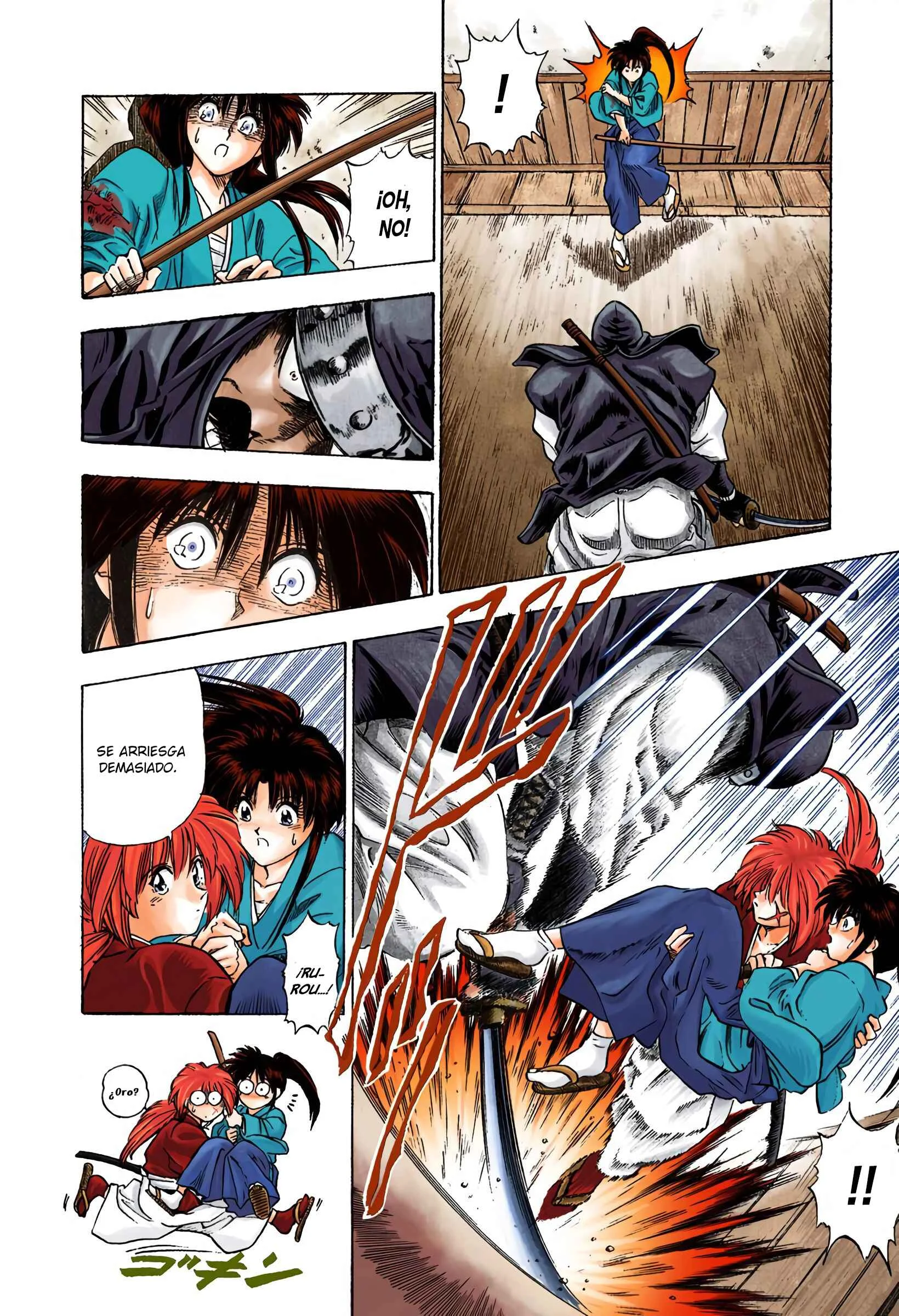 Rurouni Kenshin (Official Colored) Capítulo 1: Kenshin Himura Battousai - Page 14