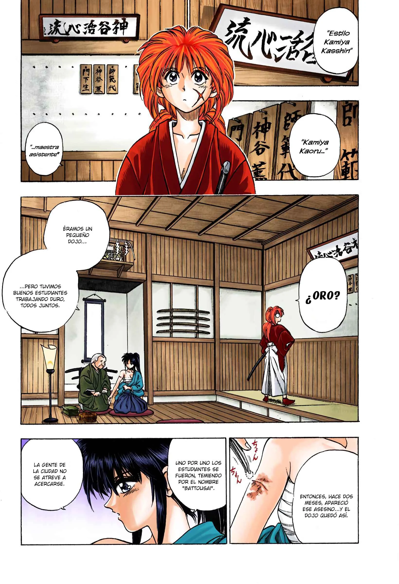 Rurouni Kenshin (Official Colored) Capítulo 1: Kenshin Himura Battousai - Page 17