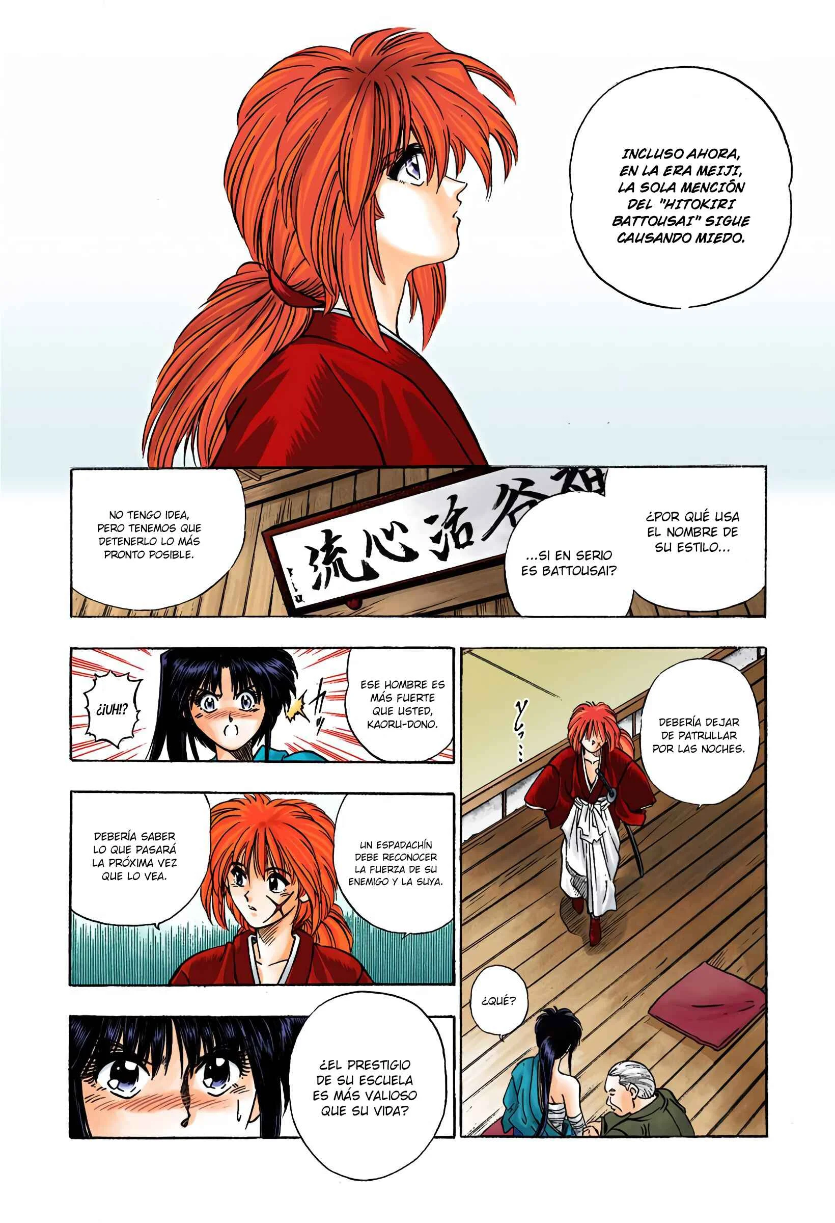 Rurouni Kenshin (Official Colored) Capítulo 1: Kenshin Himura Battousai - Page 18