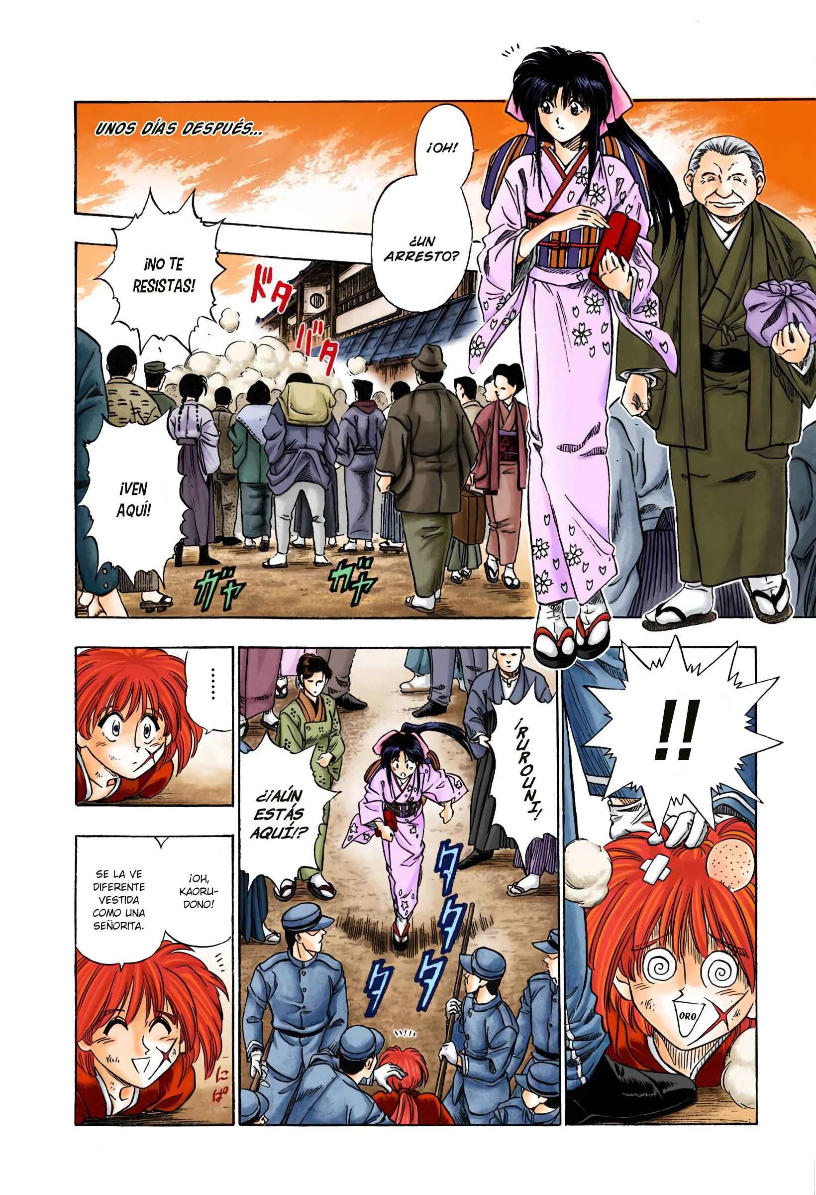 Rurouni Kenshin (Official Colored) Capítulo 1: Kenshin Himura Battousai - Page 21
