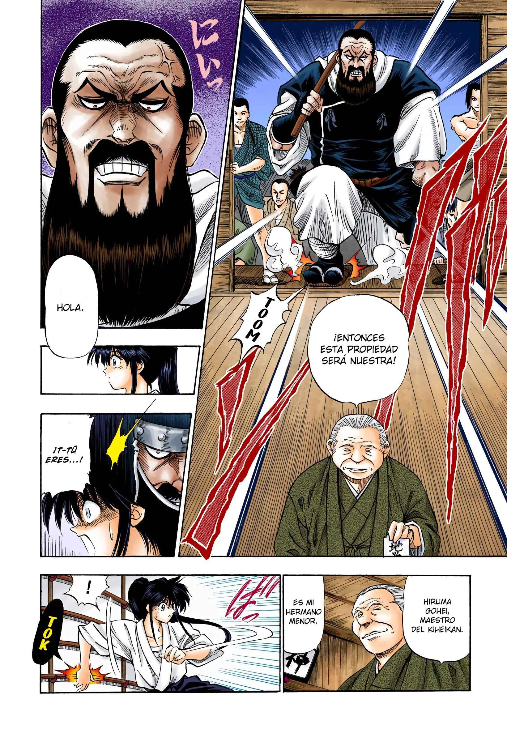Rurouni Kenshin (Official Colored) Capítulo 1: Kenshin Himura Battousai - Page 31