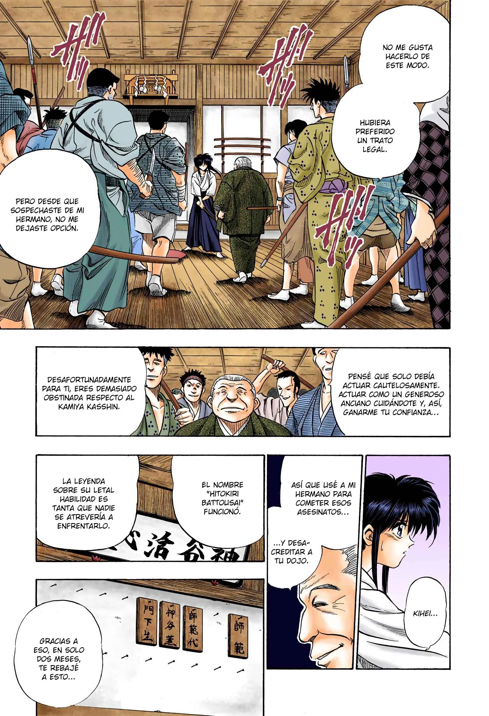 Rurouni Kenshin (Official Colored) Capítulo 1: Kenshin Himura Battousai - Page 32