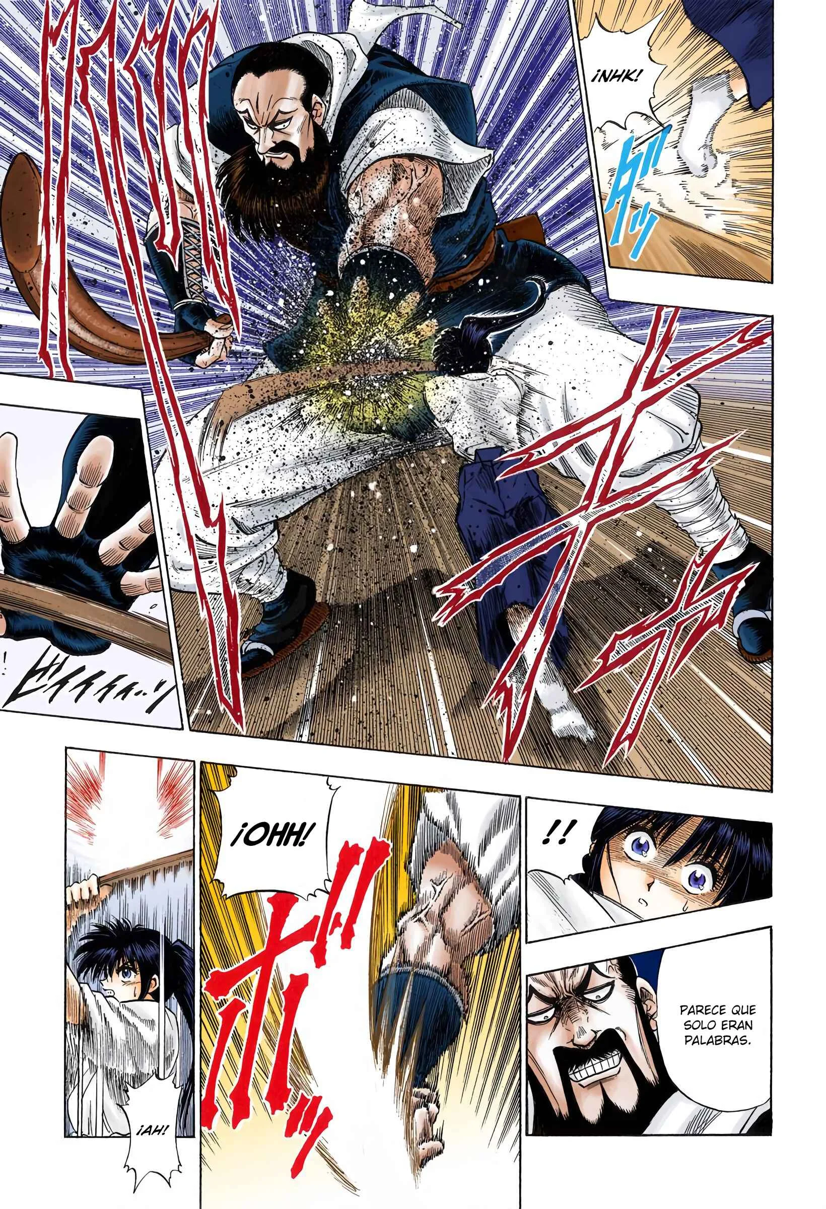 Rurouni Kenshin (Official Colored) Capítulo 1: Kenshin Himura Battousai - Page 34