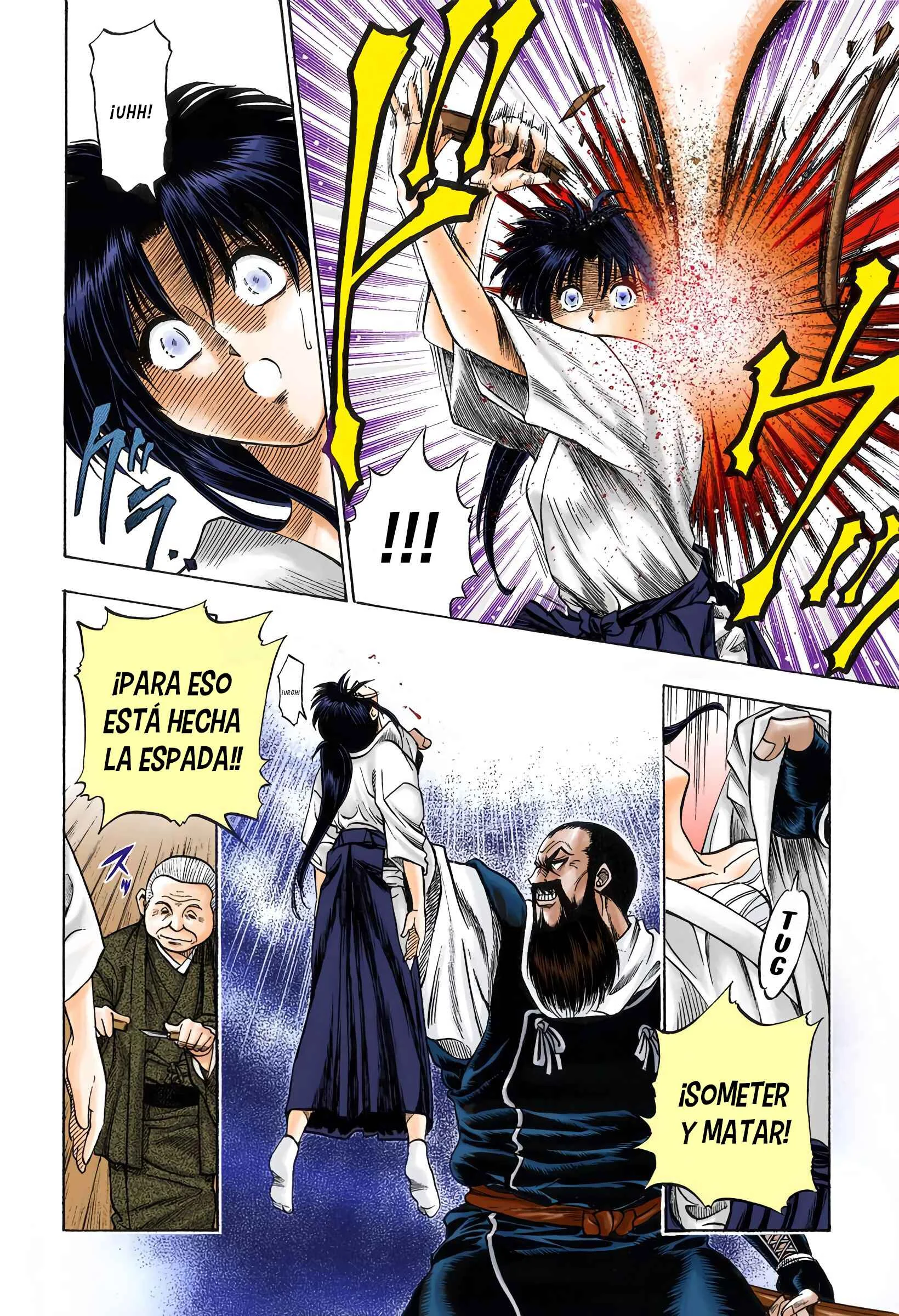 Rurouni Kenshin (Official Colored) Capítulo 1: Kenshin Himura Battousai - Page 35