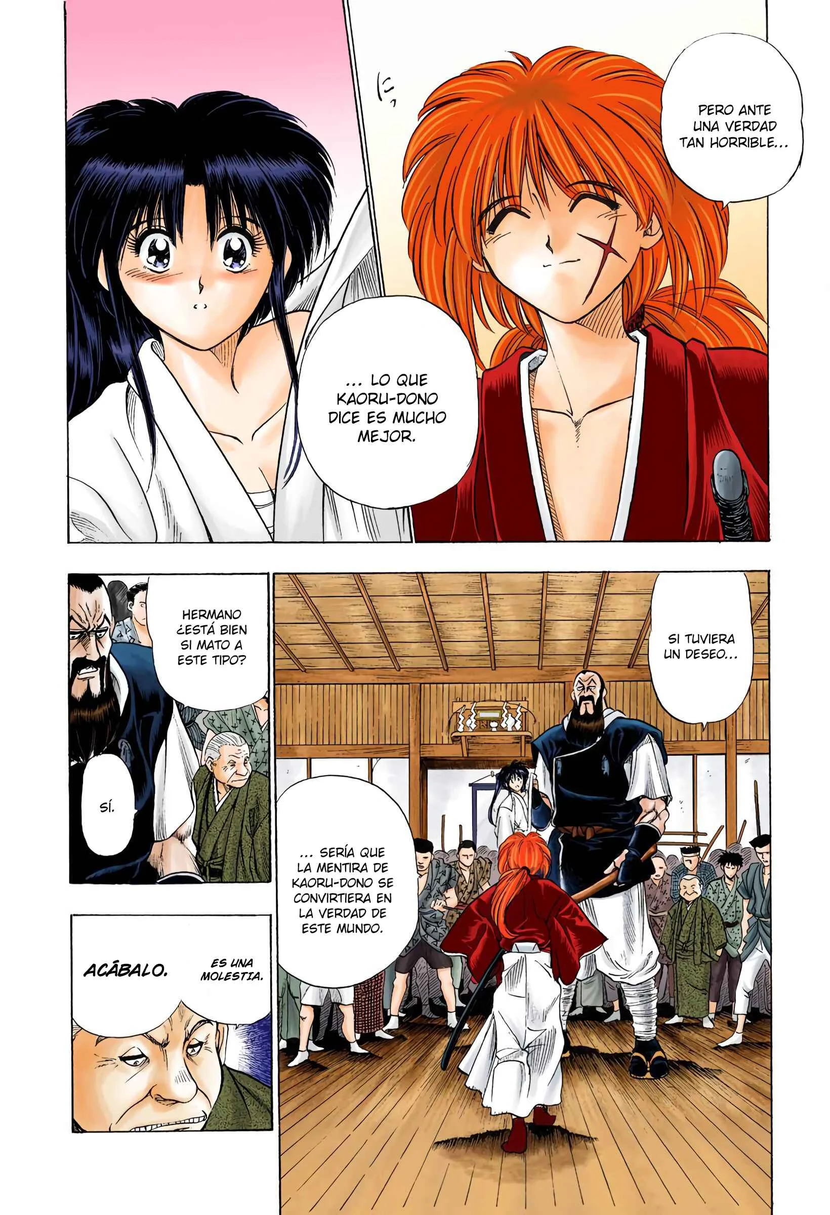 Rurouni Kenshin (Official Colored) Capítulo 1: Kenshin Himura Battousai - Page 39