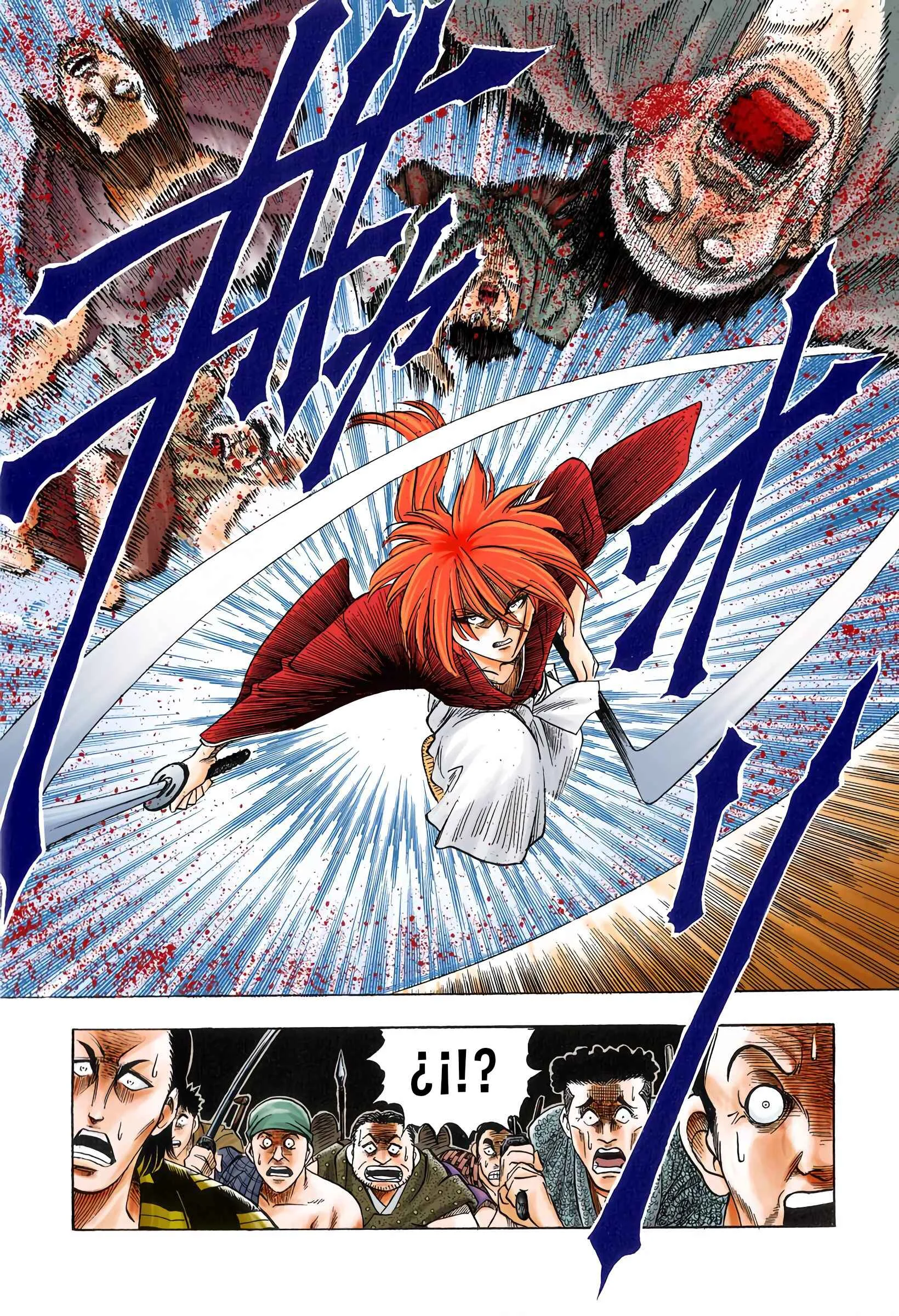 Rurouni Kenshin (Official Colored) Capítulo 1: Kenshin Himura Battousai - Page 42