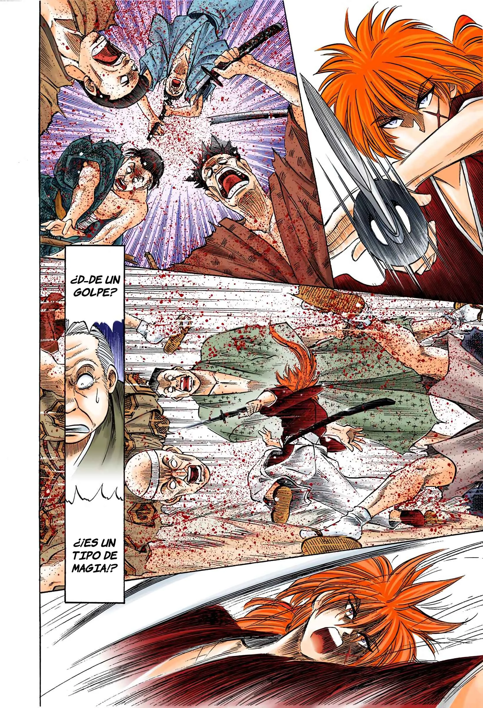 Rurouni Kenshin (Official Colored) Capítulo 1: Kenshin Himura Battousai - Page 43