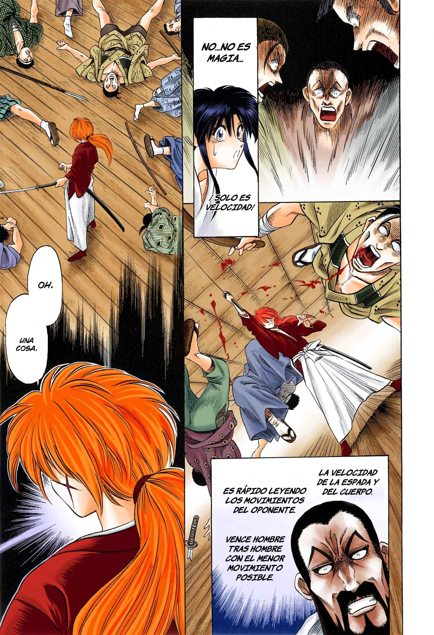 Rurouni Kenshin (Official Colored) Capítulo 1: Kenshin Himura Battousai - Page 44