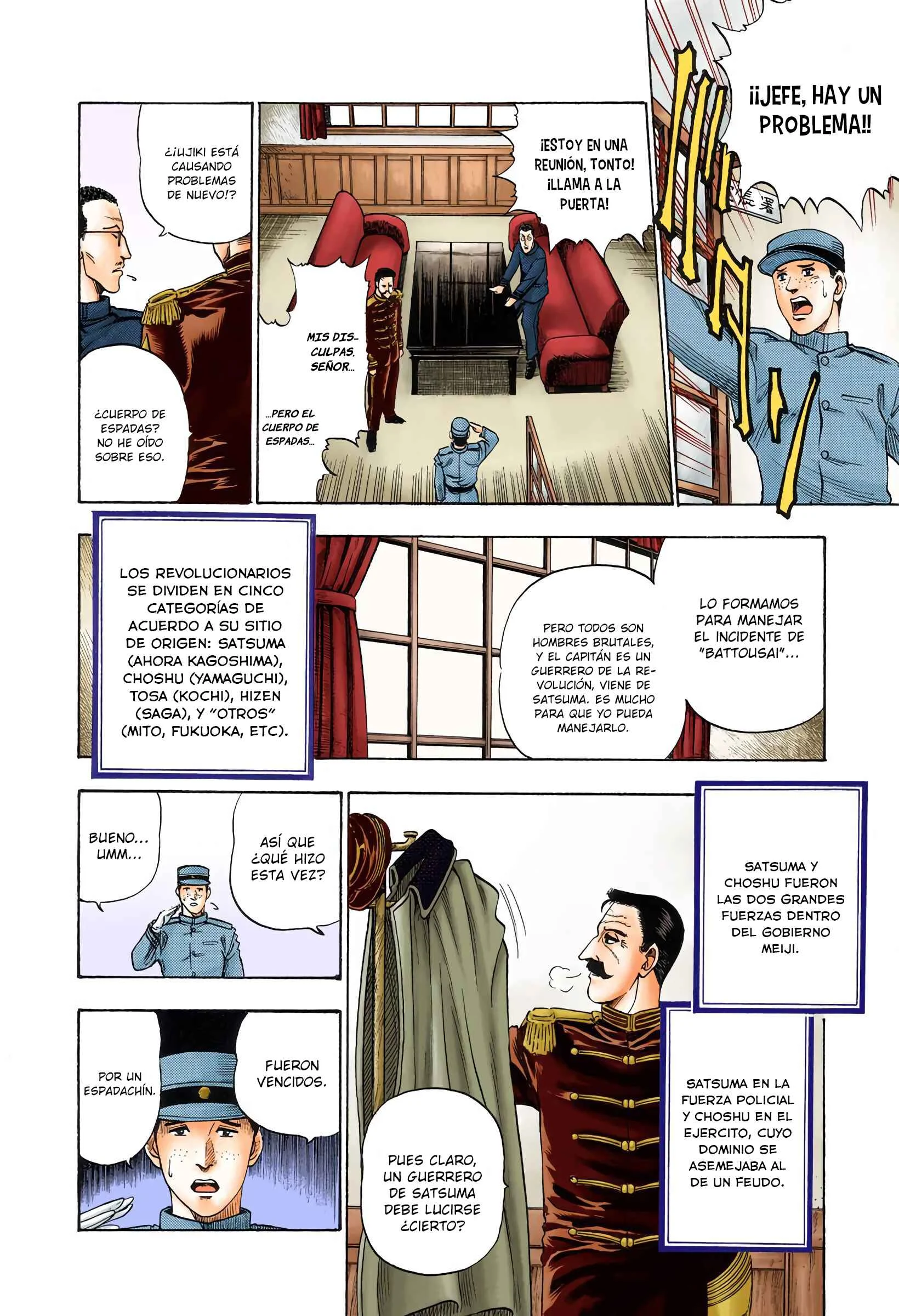 Rurouni Kenshin (Official Colored) Capítulo 2: Rurouni en la ciudad - Page 14