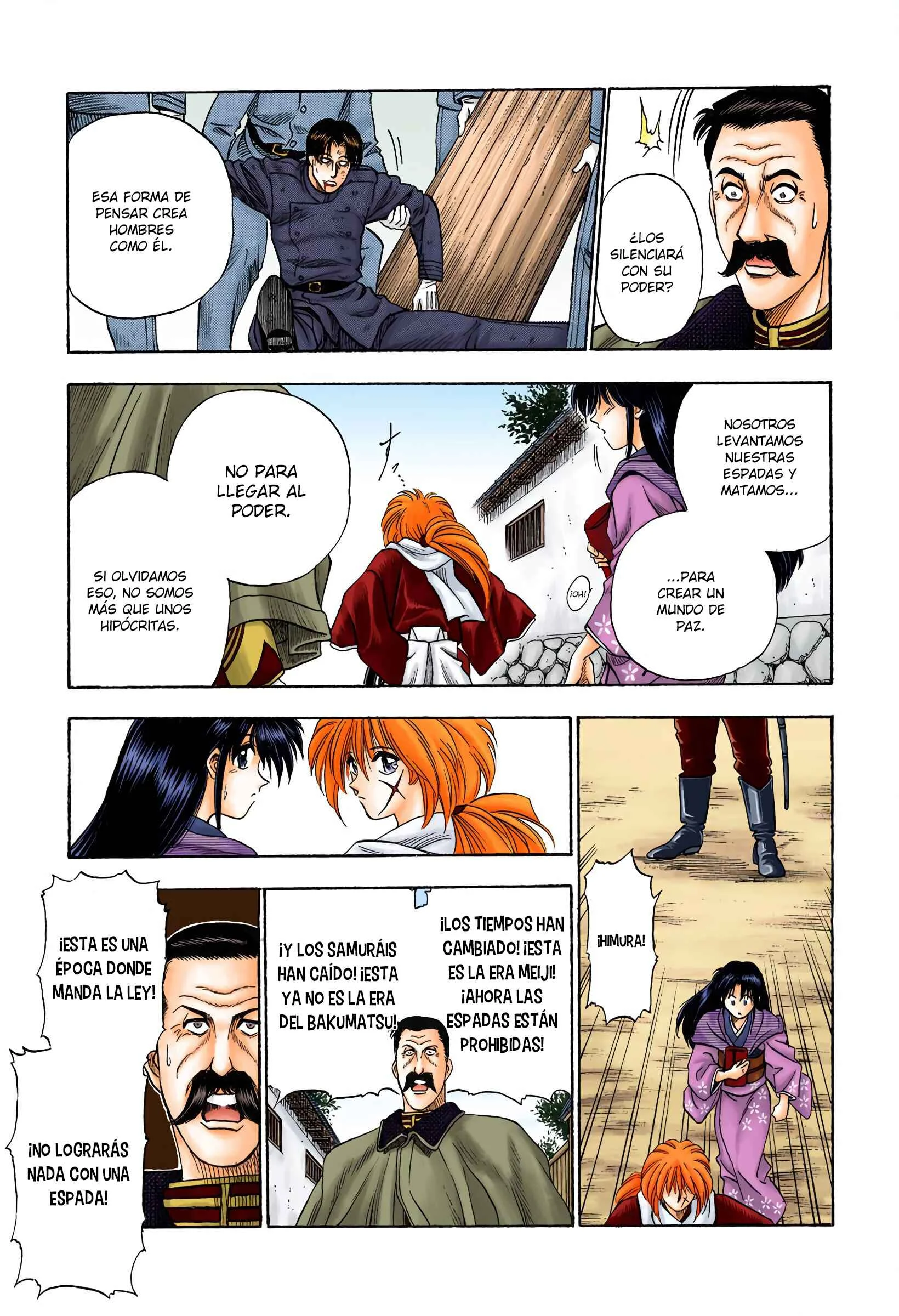 Rurouni Kenshin (Official Colored) Capítulo 2: Rurouni en la ciudad - Page 21