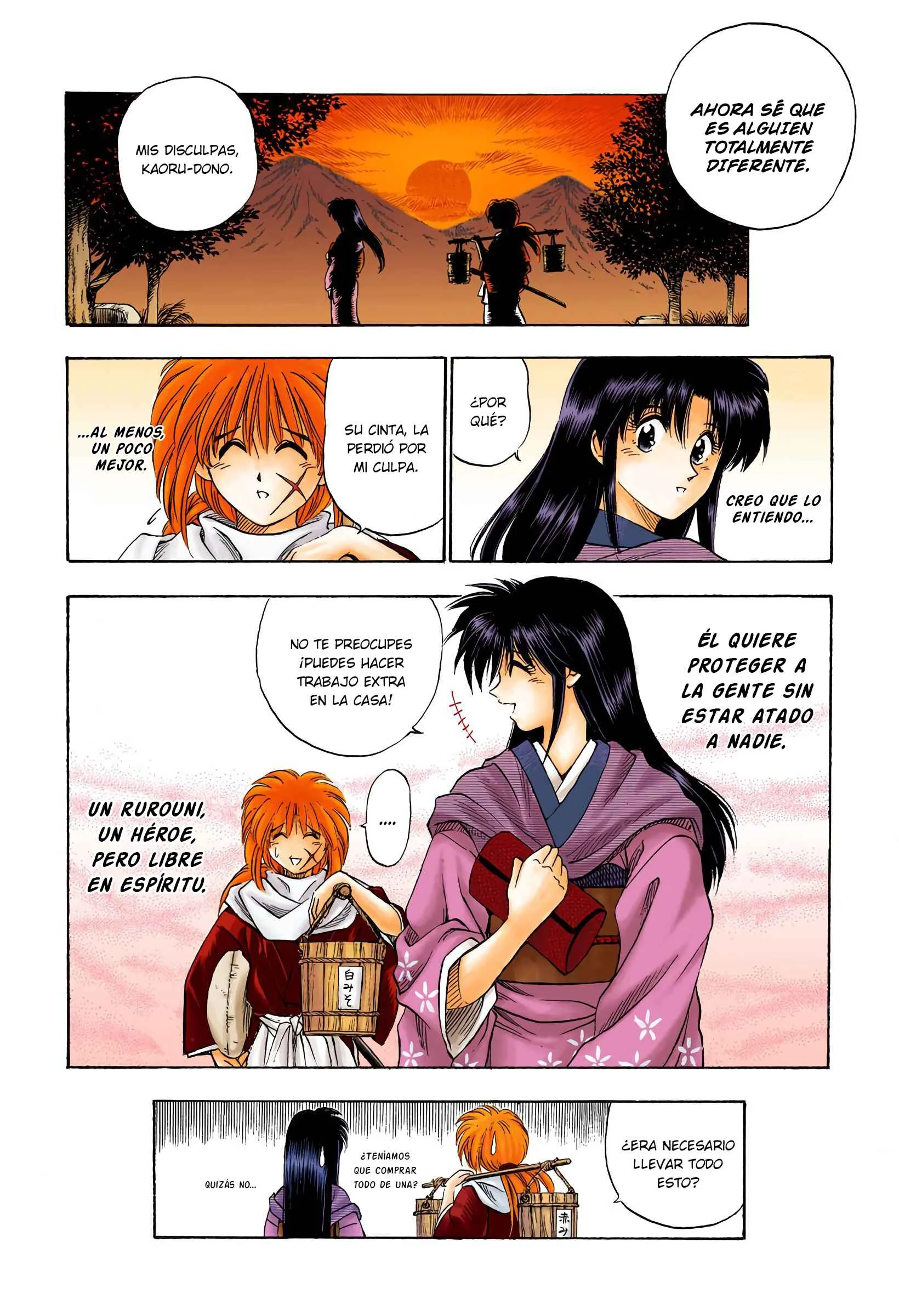 Rurouni Kenshin (Official Colored) Capítulo 2: Rurouni en la ciudad - Page 23