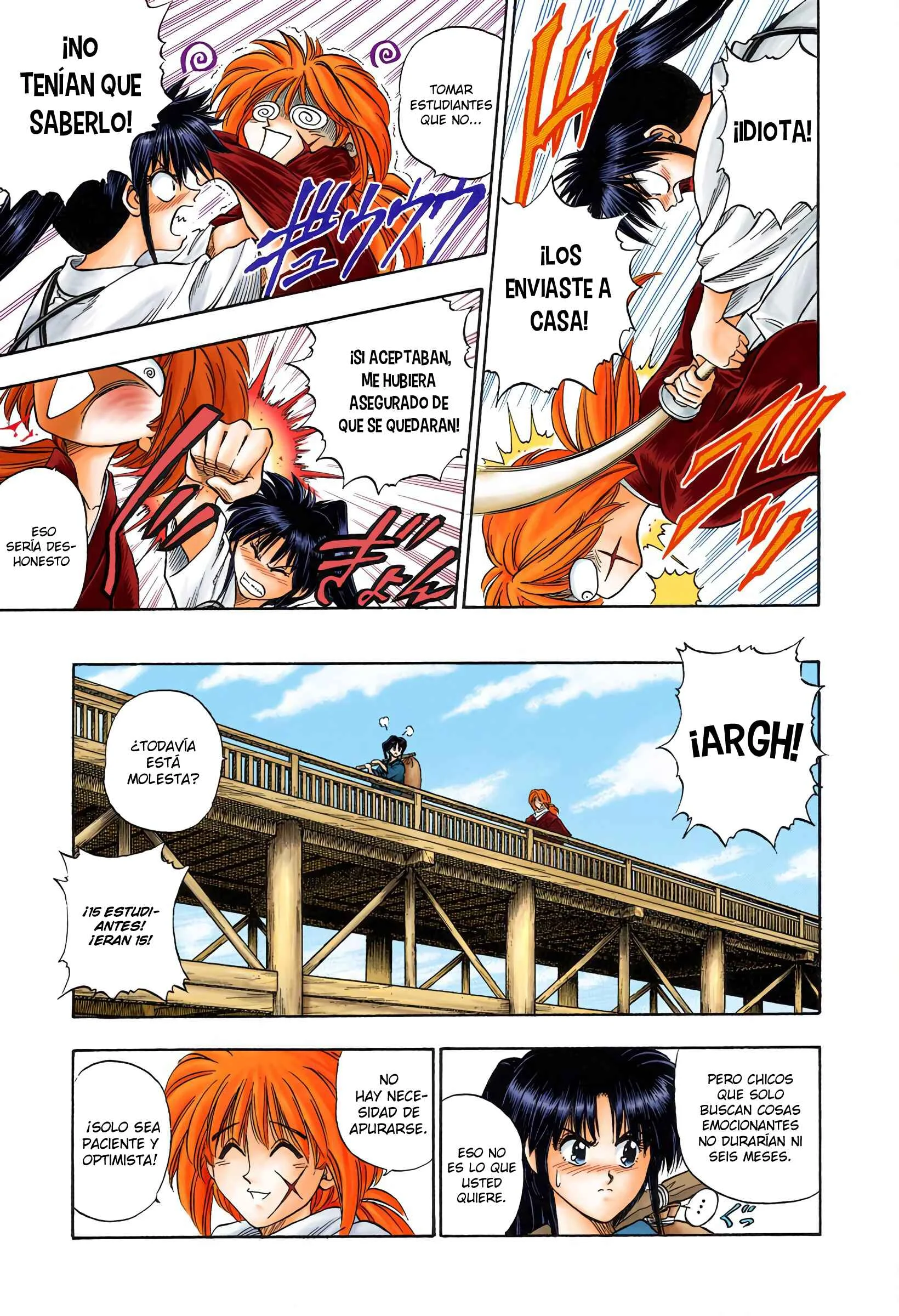 Rurouni Kenshin (Official Colored) Capítulo 3: El samurái de Tokio - Page 3