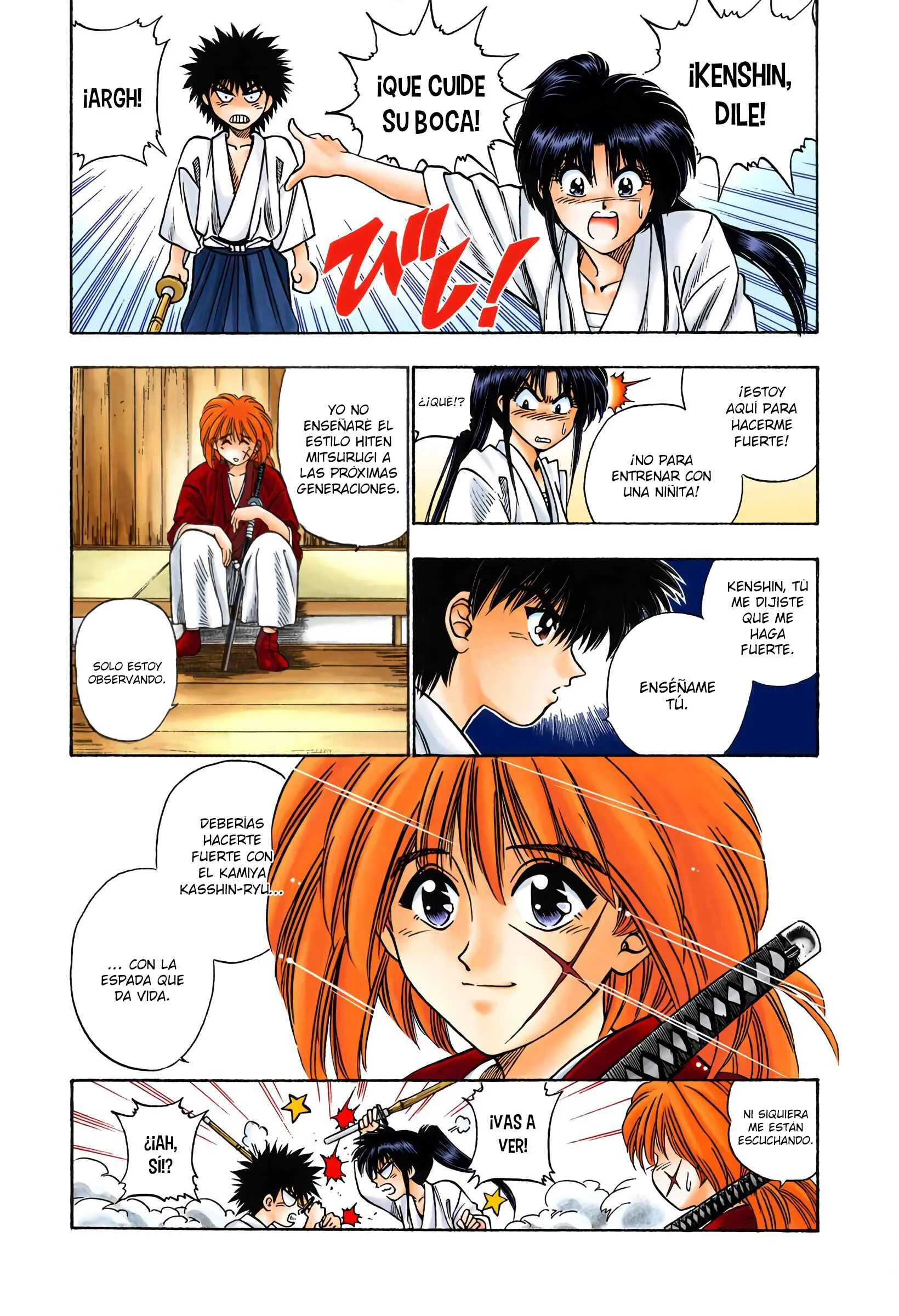 Rurouni Kenshin (Official Colored) Capítulo 4: Renacimiento del Kamiya Kasshin - Page 2