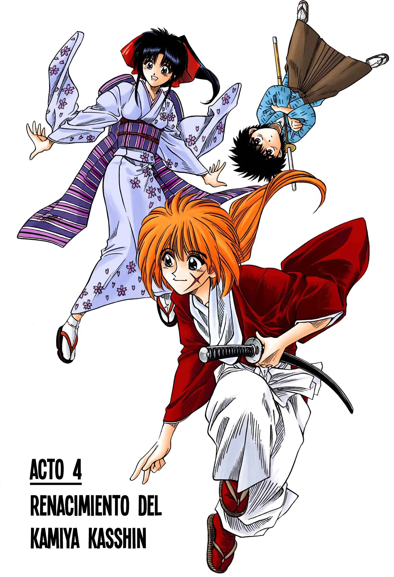 Rurouni Kenshin (Official Colored) Capítulo 4: Renacimiento del Kamiya Kasshin - Page 3