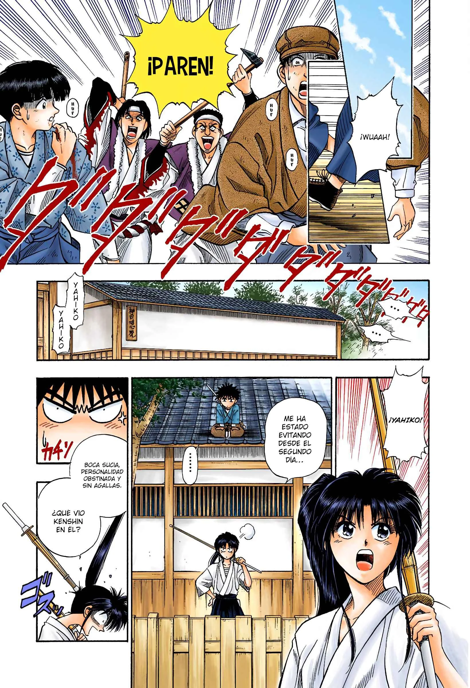 Rurouni Kenshin (Official Colored) Capítulo 4: Renacimiento del Kamiya Kasshin - Page 4