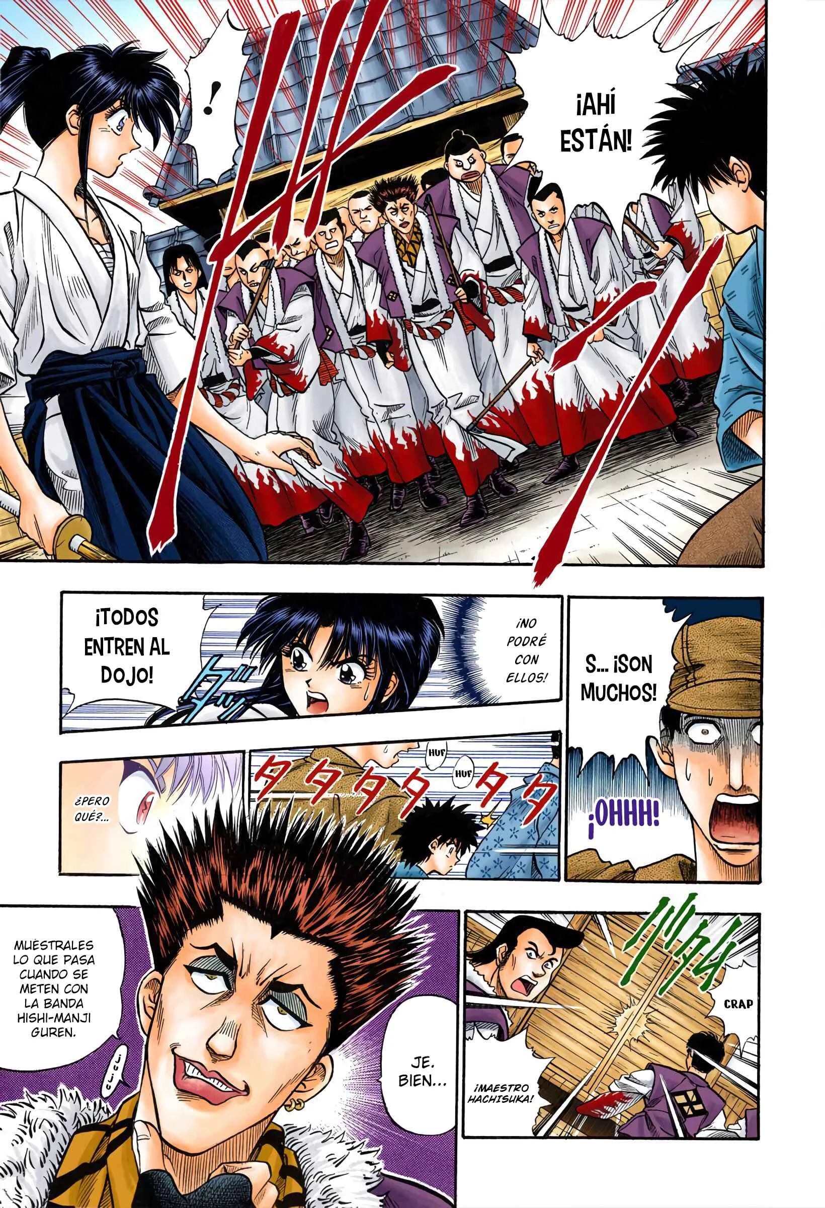 Rurouni Kenshin (Official Colored) Capítulo 4: Renacimiento del Kamiya Kasshin - Page 8