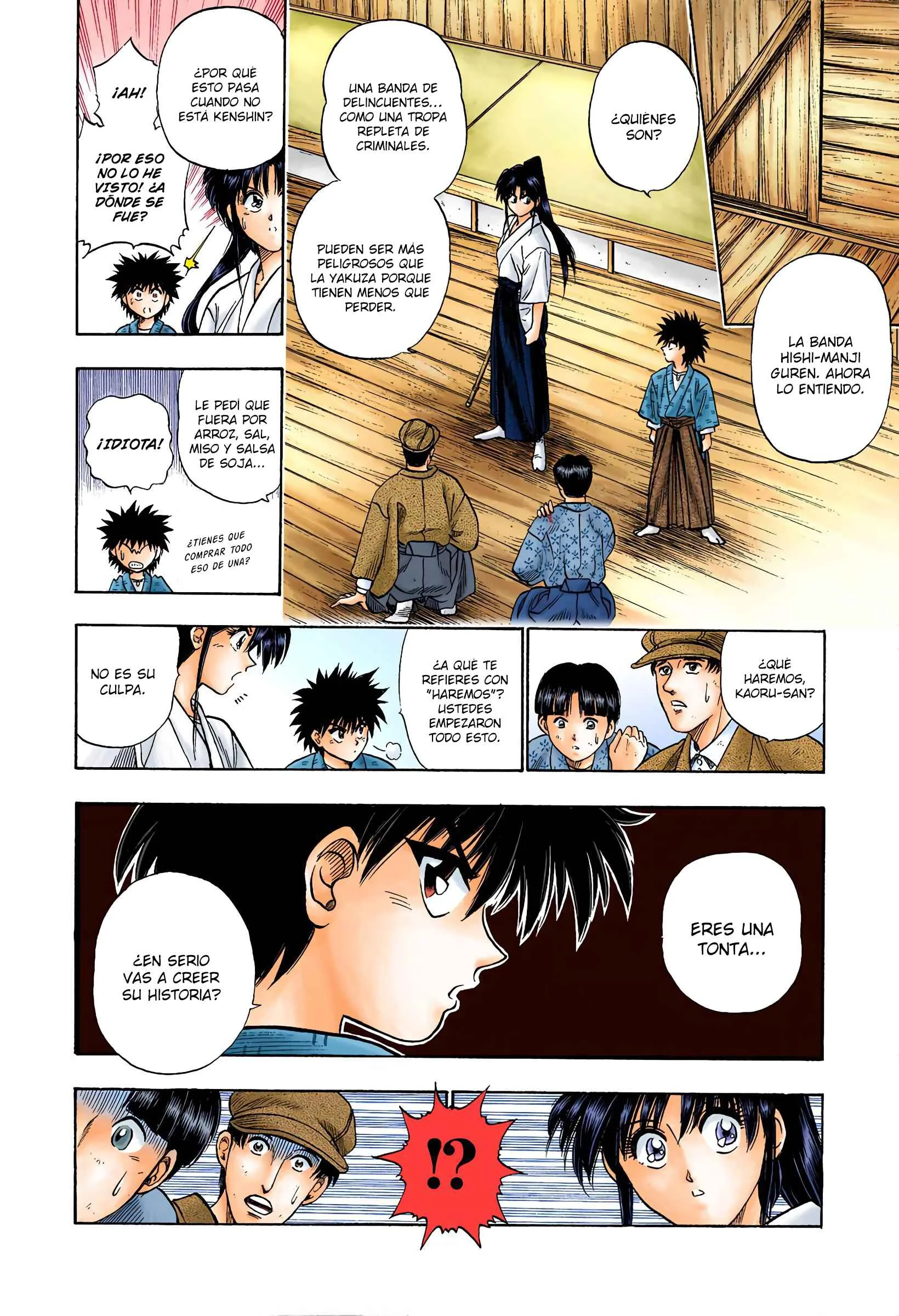 Rurouni Kenshin (Official Colored) Capítulo 4: Renacimiento del Kamiya Kasshin - Page 9