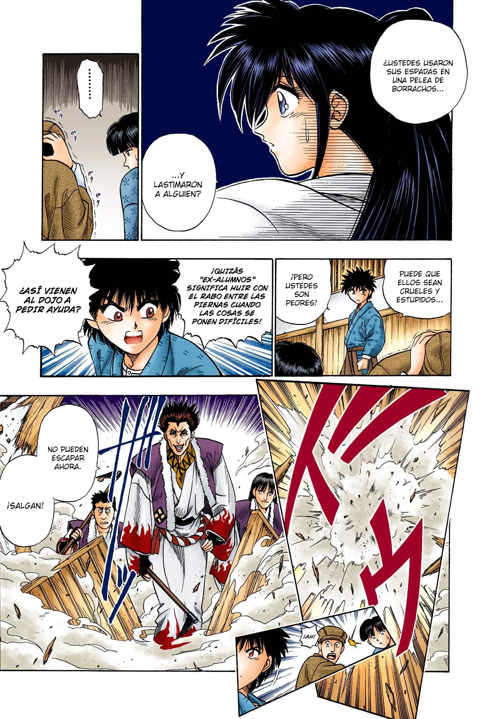 Rurouni Kenshin (Official Colored) Capítulo 4: Renacimiento del Kamiya Kasshin - Page 12