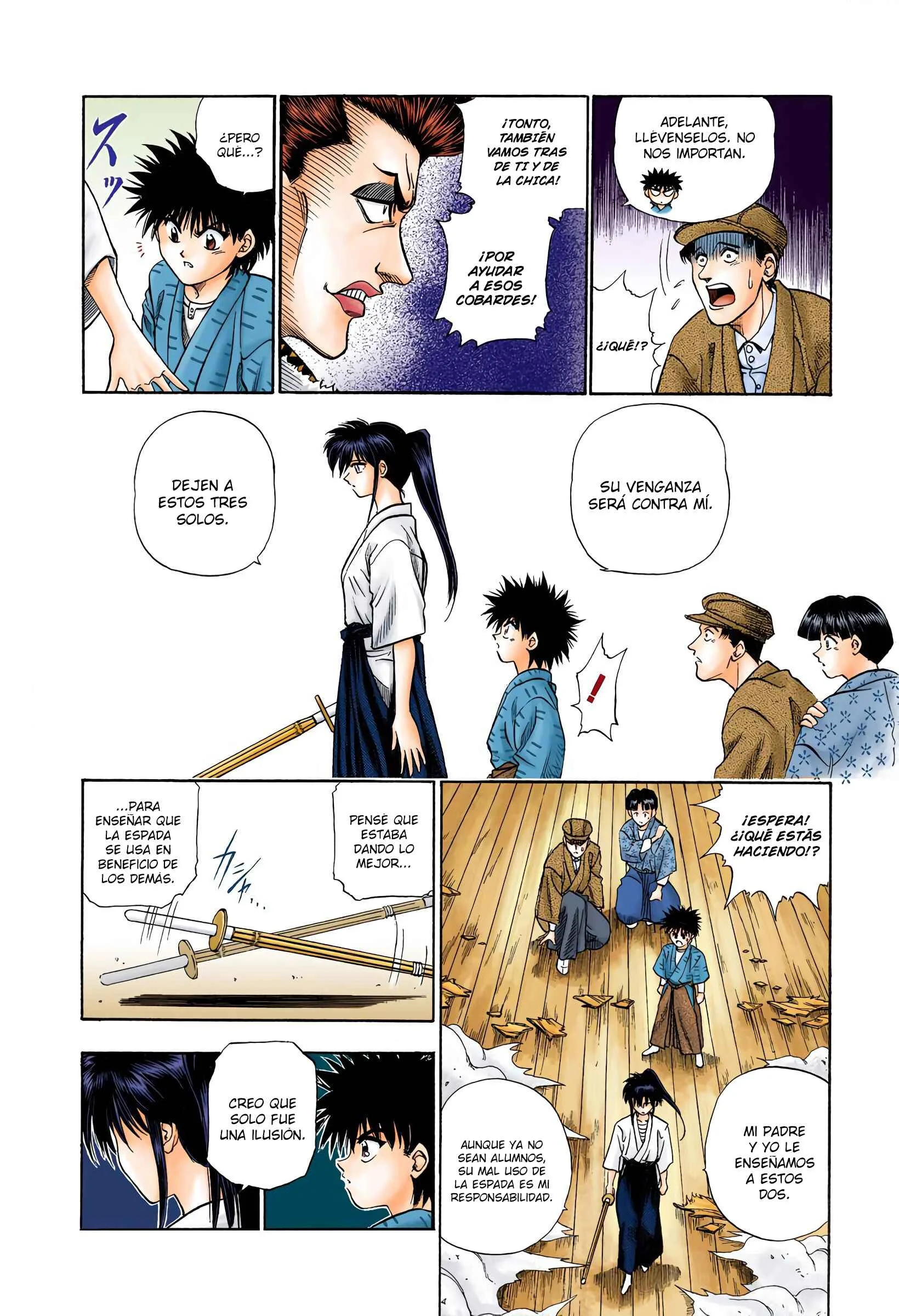 Rurouni Kenshin (Official Colored) Capítulo 4: Renacimiento del Kamiya Kasshin - Page 13