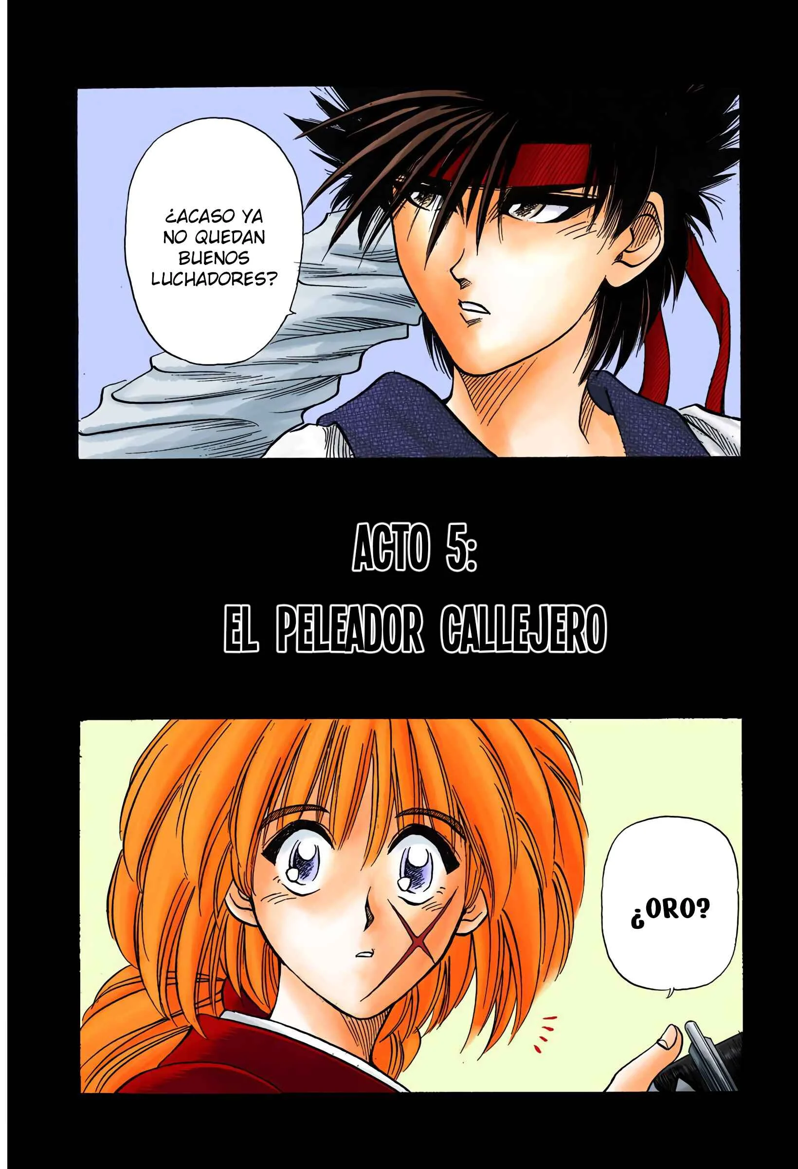 Rurouni Kenshin (Official Colored) Capítulo 5: El peleador callejero - Page 2