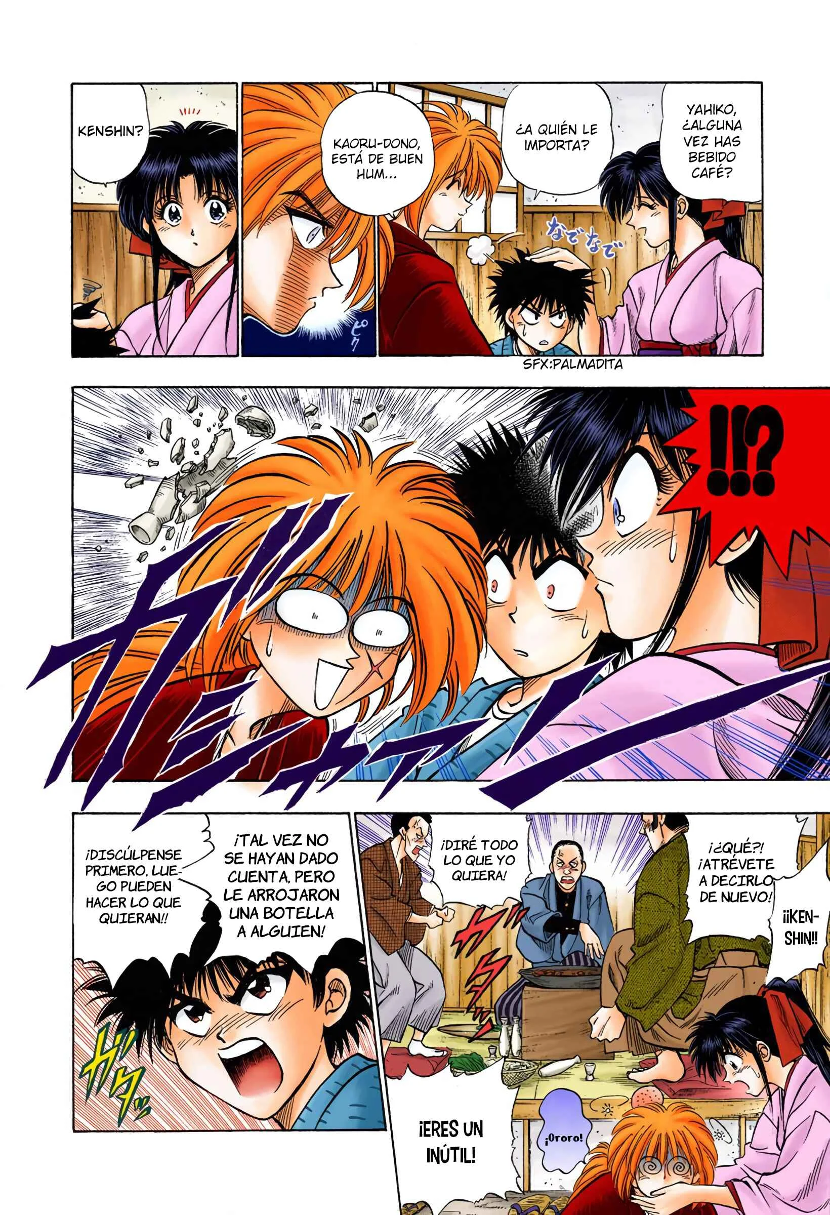 Rurouni Kenshin (Official Colored) Capítulo 5: El peleador callejero - Page 6