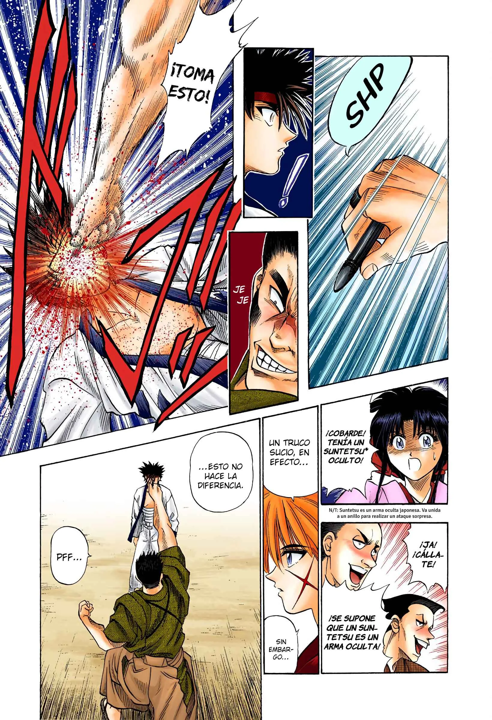 Rurouni Kenshin (Official Colored) Capítulo 5: El peleador callejero - Page 11